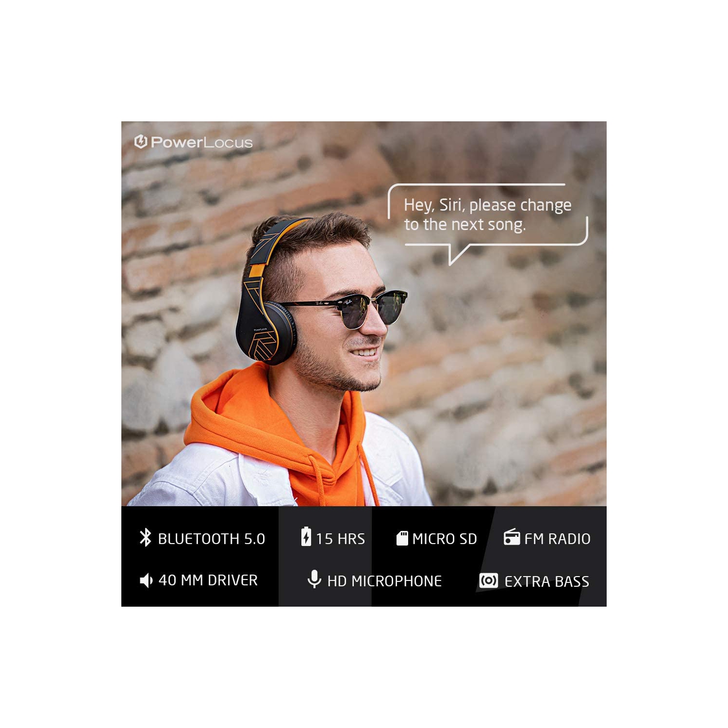 Bluetooth Over-Ear Headphones, Wireless Stereo Foldable Headphones Wireless and Wired Headsets with Built-in Mic, Micro SD/TF, FM for