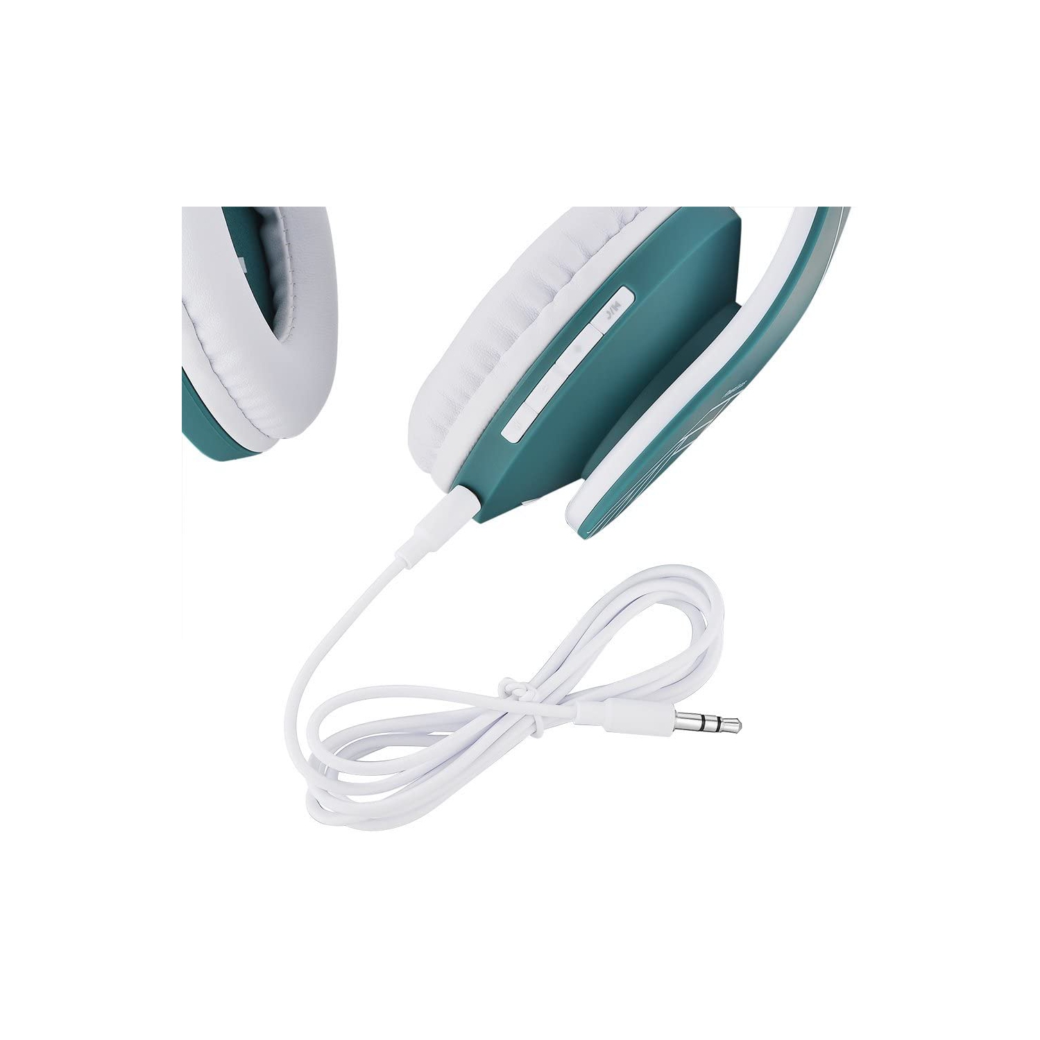 Casque d’écoute repliable sans fil, Bluetooth et casque avec fil avec microphone, lecteur de carte microSD/TF, FM pour iPhone/Samsung/Mac/Windows