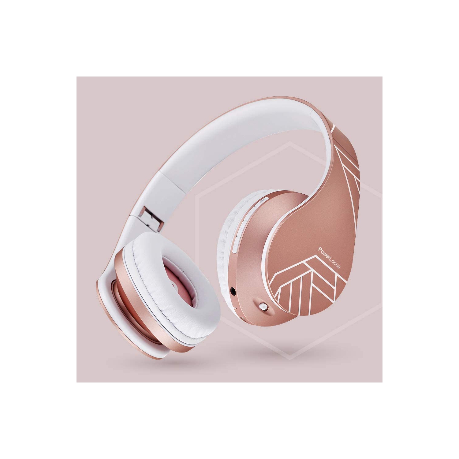 Bluetooth Over-Ear Headphones, Wireless Stereo Foldable Headphones Wireless and Wired Headsets with Built-in Mic, Micro SD/TF, FM for