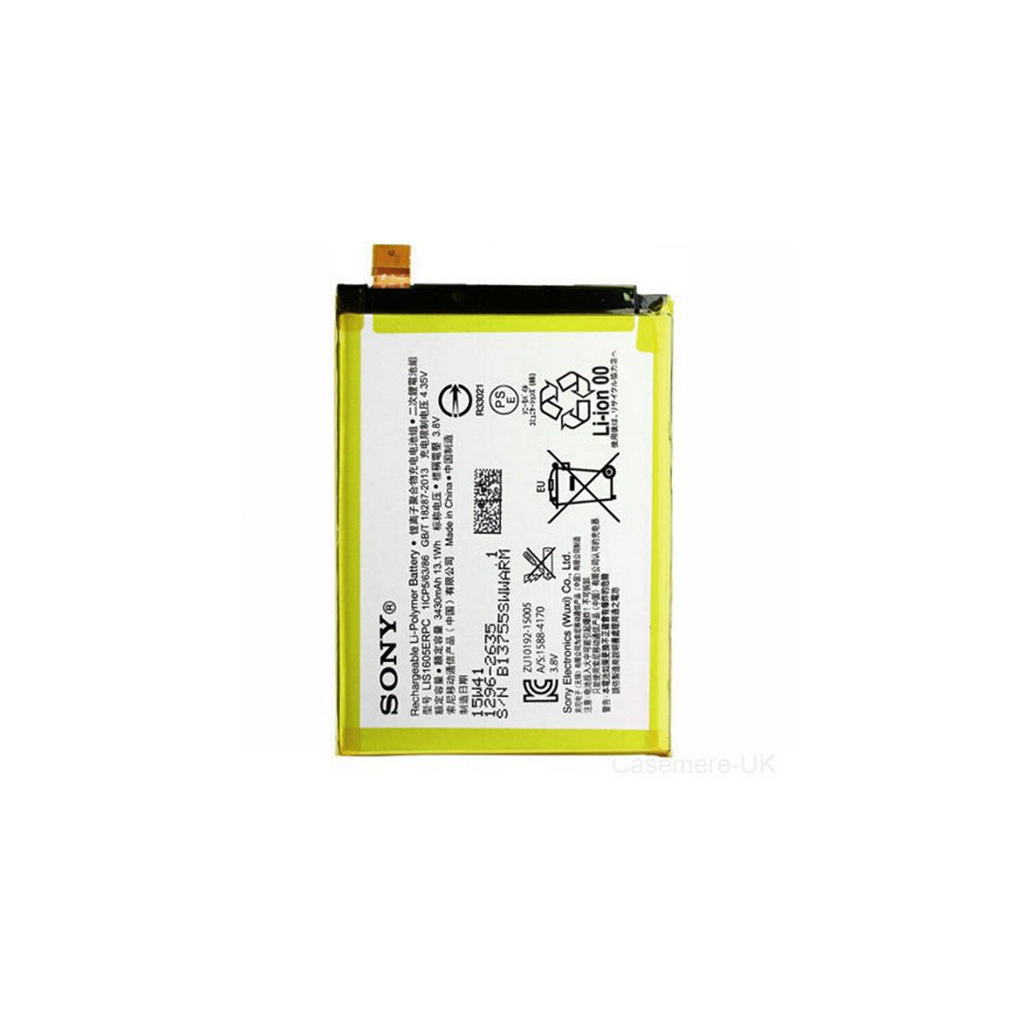 Replacement Battery for Sony Xperia Z5 Premium, E6853 LIS1605ERPC