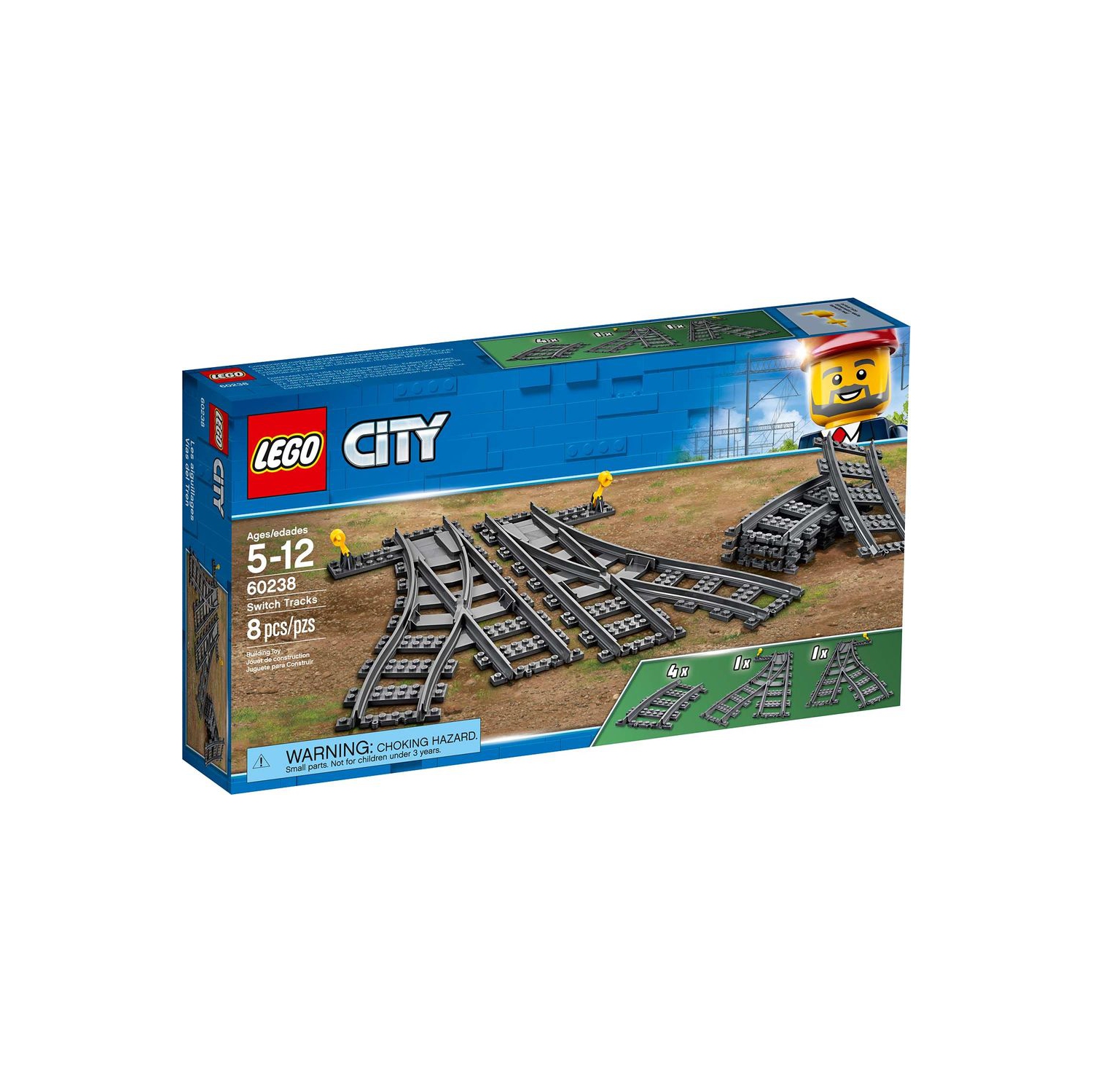 Lego City Switch Tracks 60238