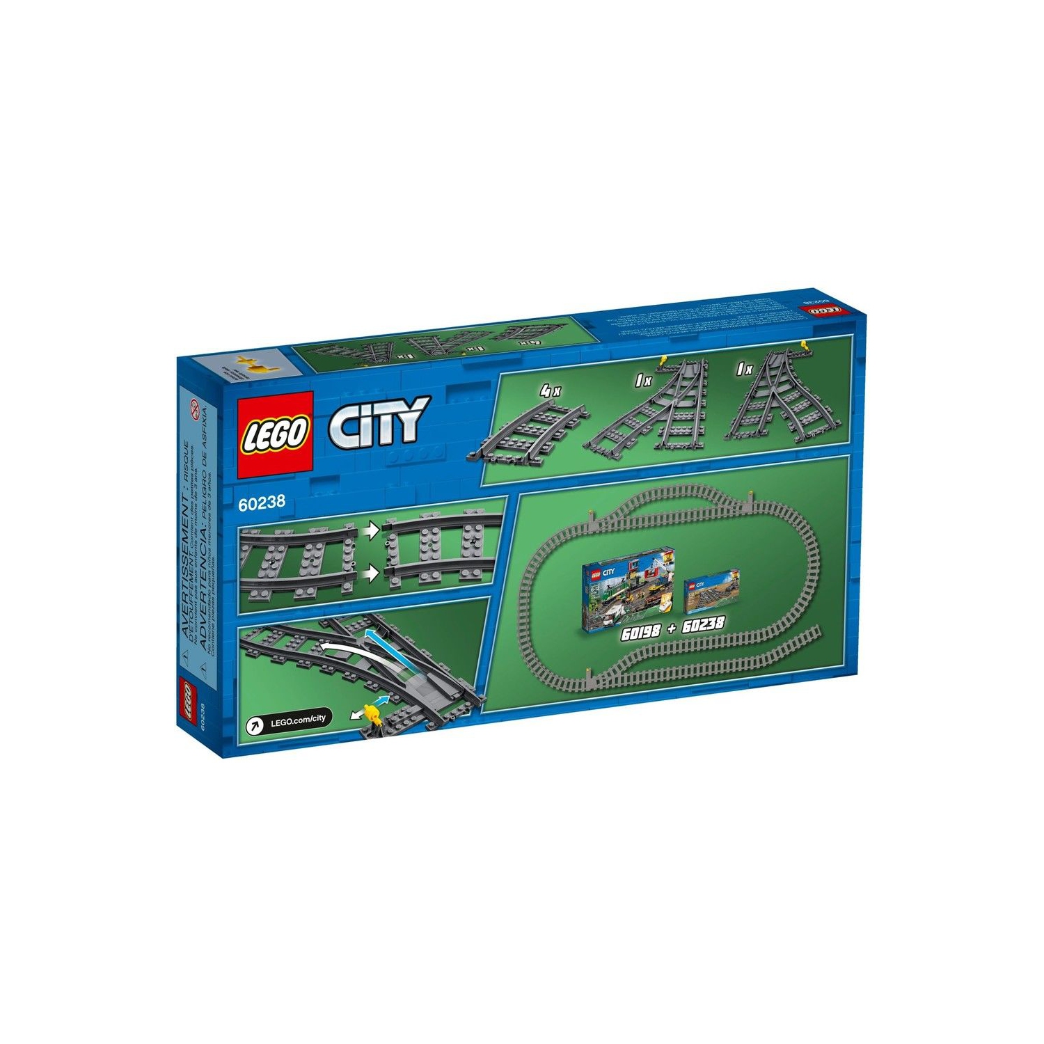 Lego City Switch Tracks 60238