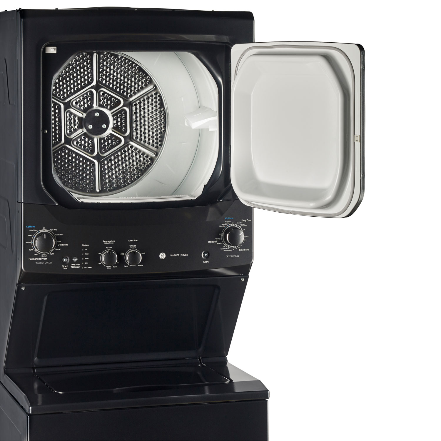 GE 4.5 Cu. Ft. Electric Washer & 5.9 Cu. Ft. Dryer Laundry Centre - Diamond Grey