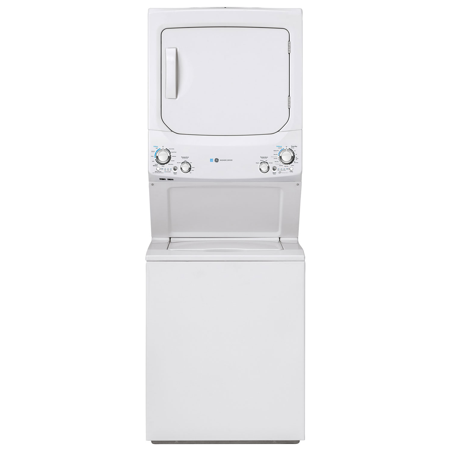 GE 4.5 Cu. Ft. Electric Washer & 5.9 Cu. Ft. Dryer Laundry Centre - White