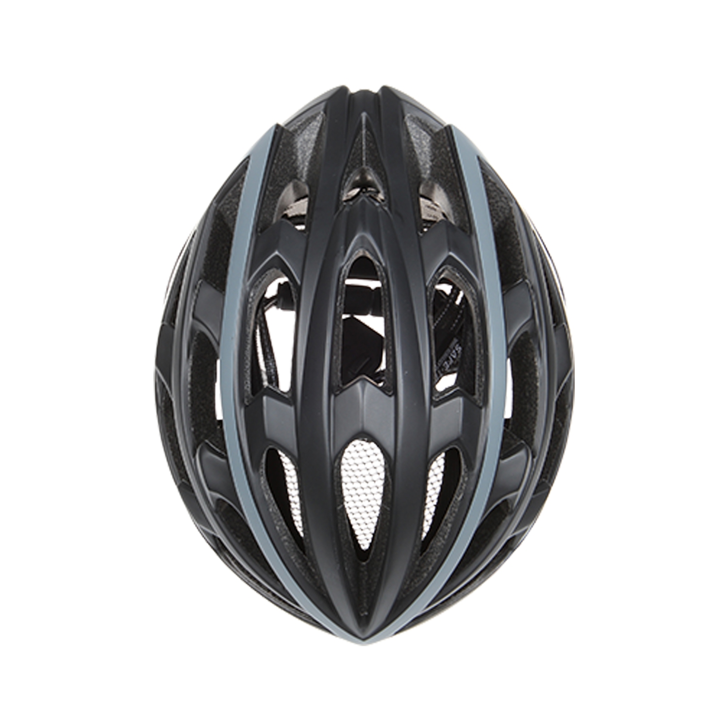 Casque intelligent de Safe-Tec de taille moyenne&nbsp;: Feux de freinage à commande par capteur, phares et clignotants&nbsp;: noir et gris