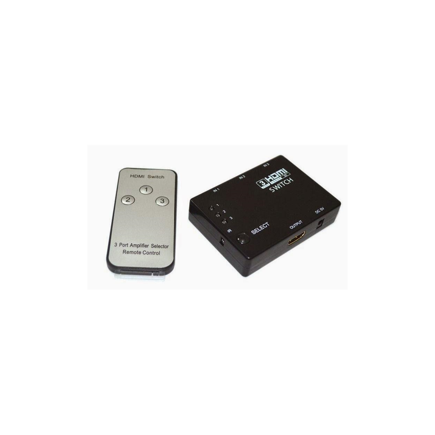 Elink 3 Ports HDMI SWITCH With Remote Control