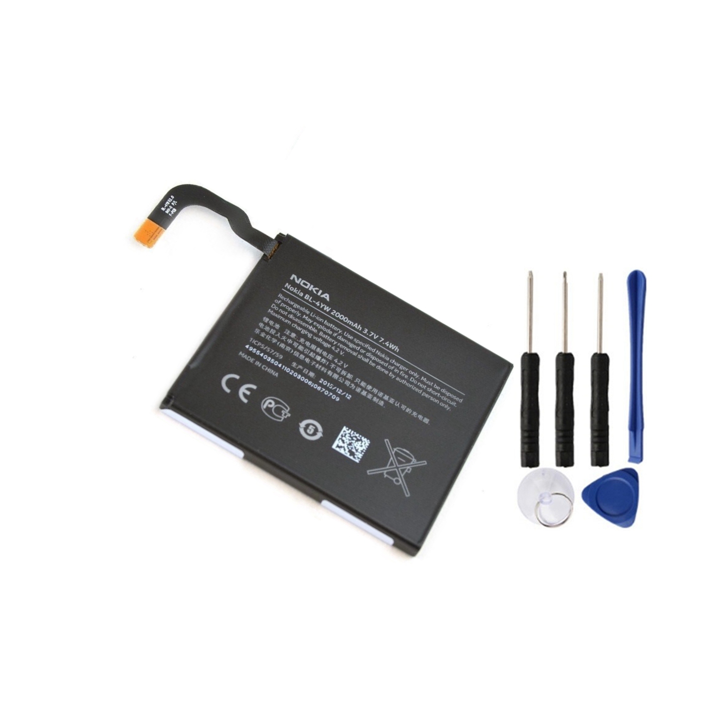 Replacement Battery Compatible for Nokia Lumia 925 925T, RM-893, BL-4YW