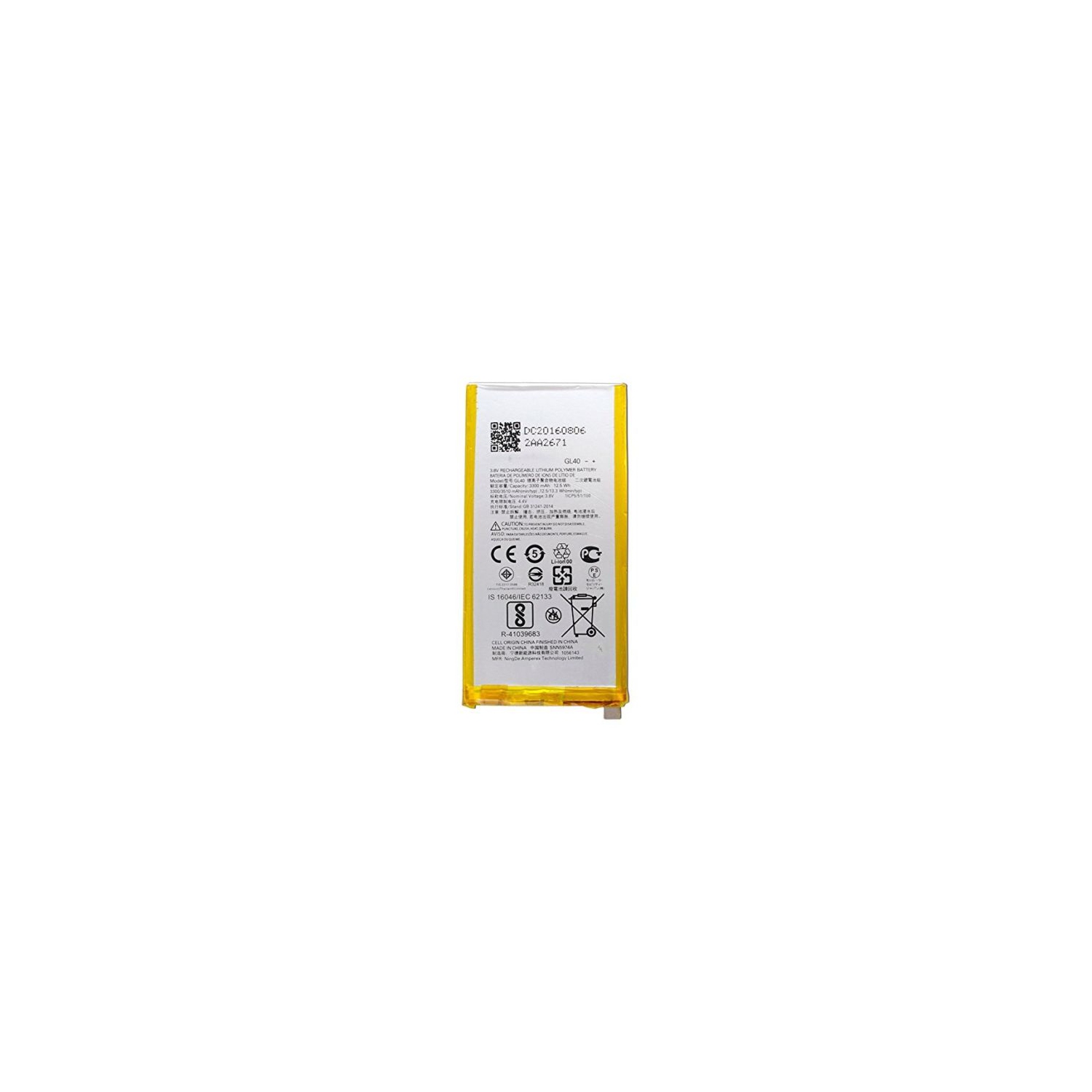 Replacement Battery for Motorola Moto Z Play Droid, XT1635 GL40