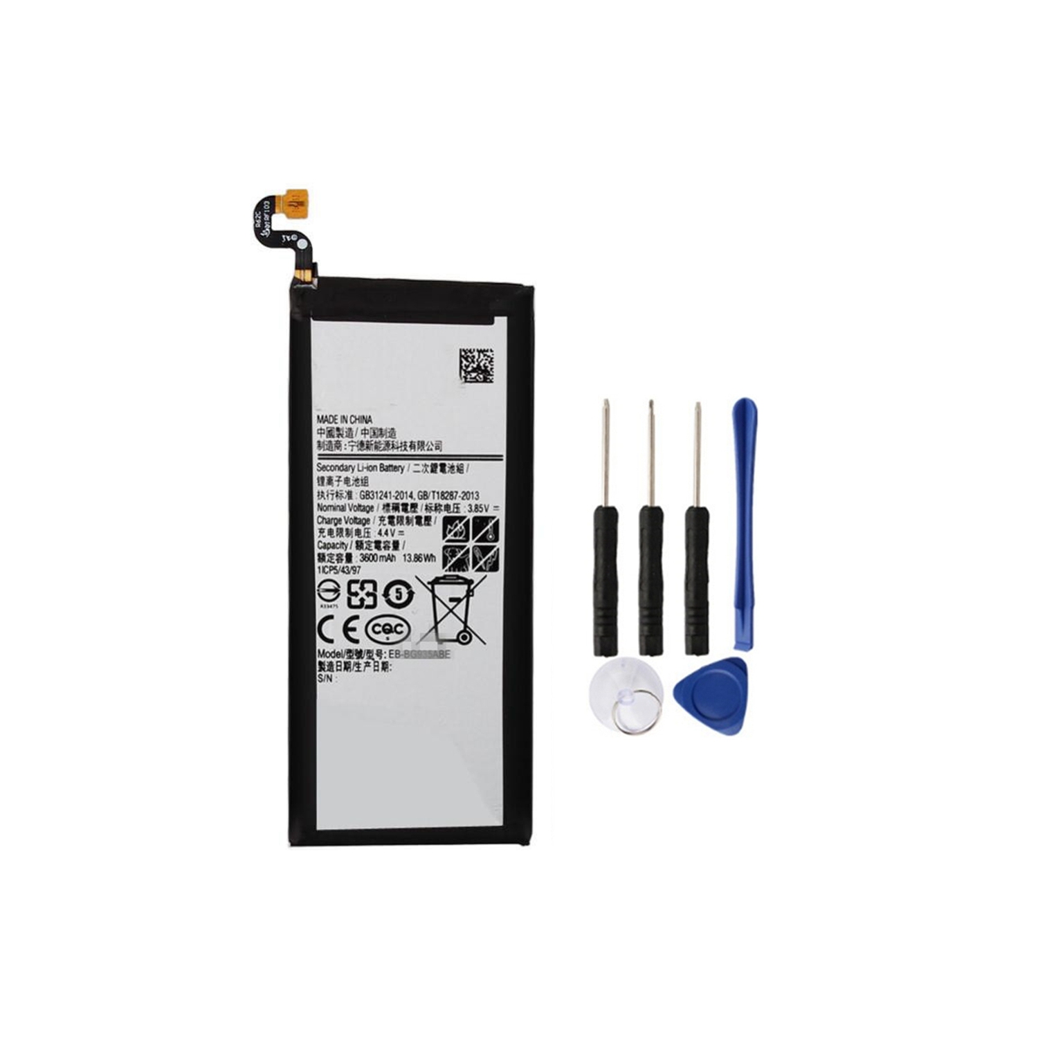 Replacement Battery & Repair Tools Compatible for Samsung Galaxy Note 7, EB-BN930ABE EB-BN930ABA