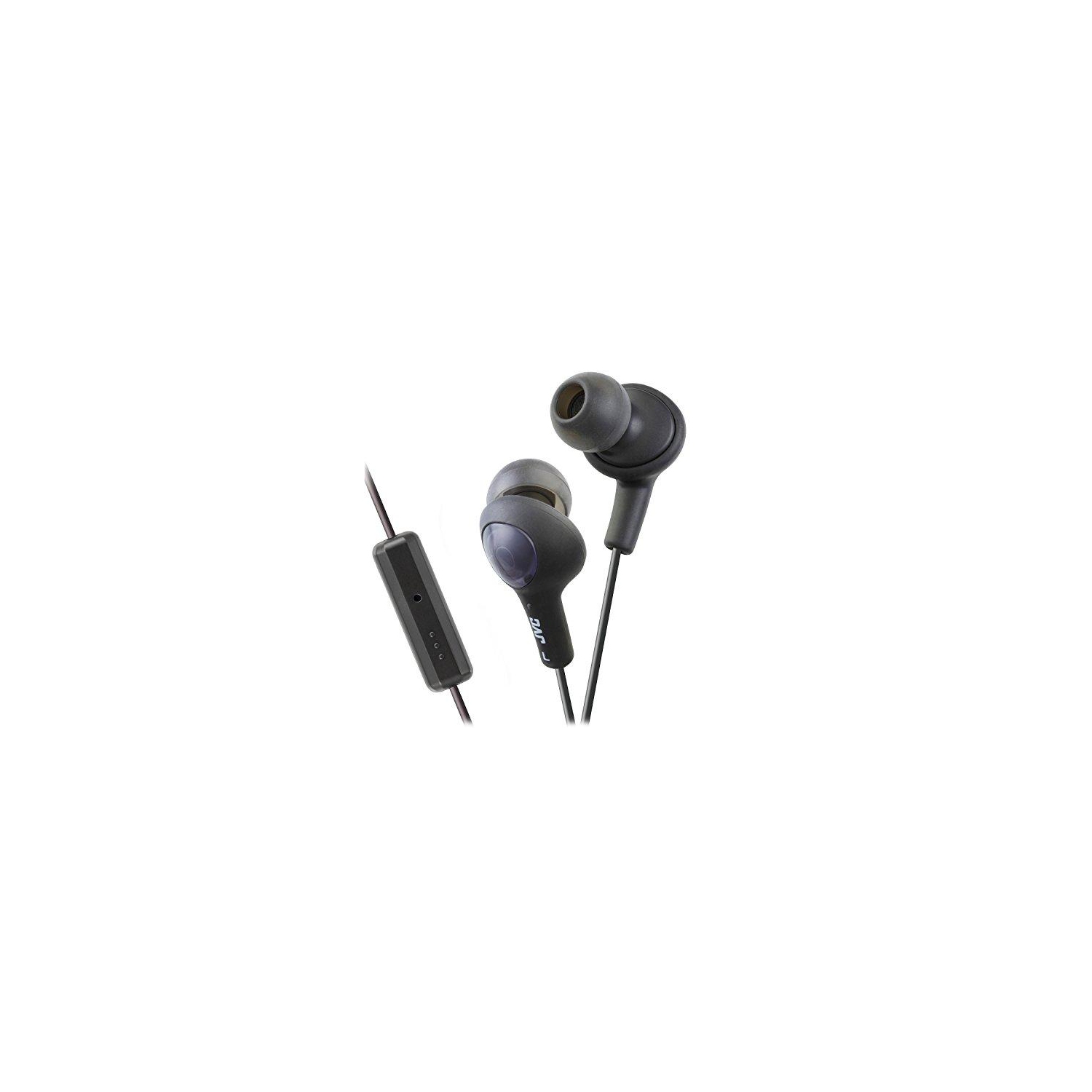 Écouteurs haute qualité JVC HAFR6B Gummy plus, noir