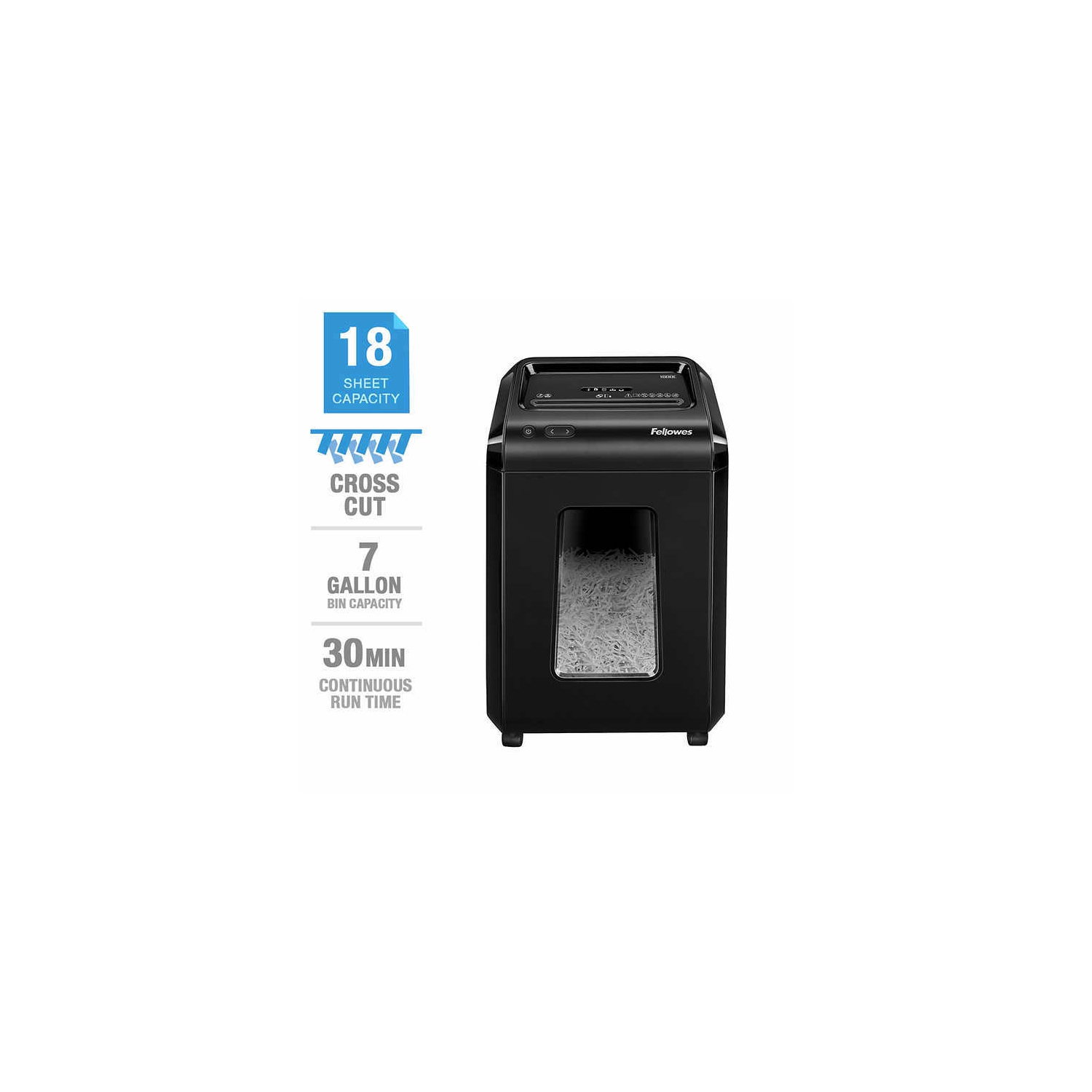 Fellowes Powershred 1800C Cross-cut Shredder