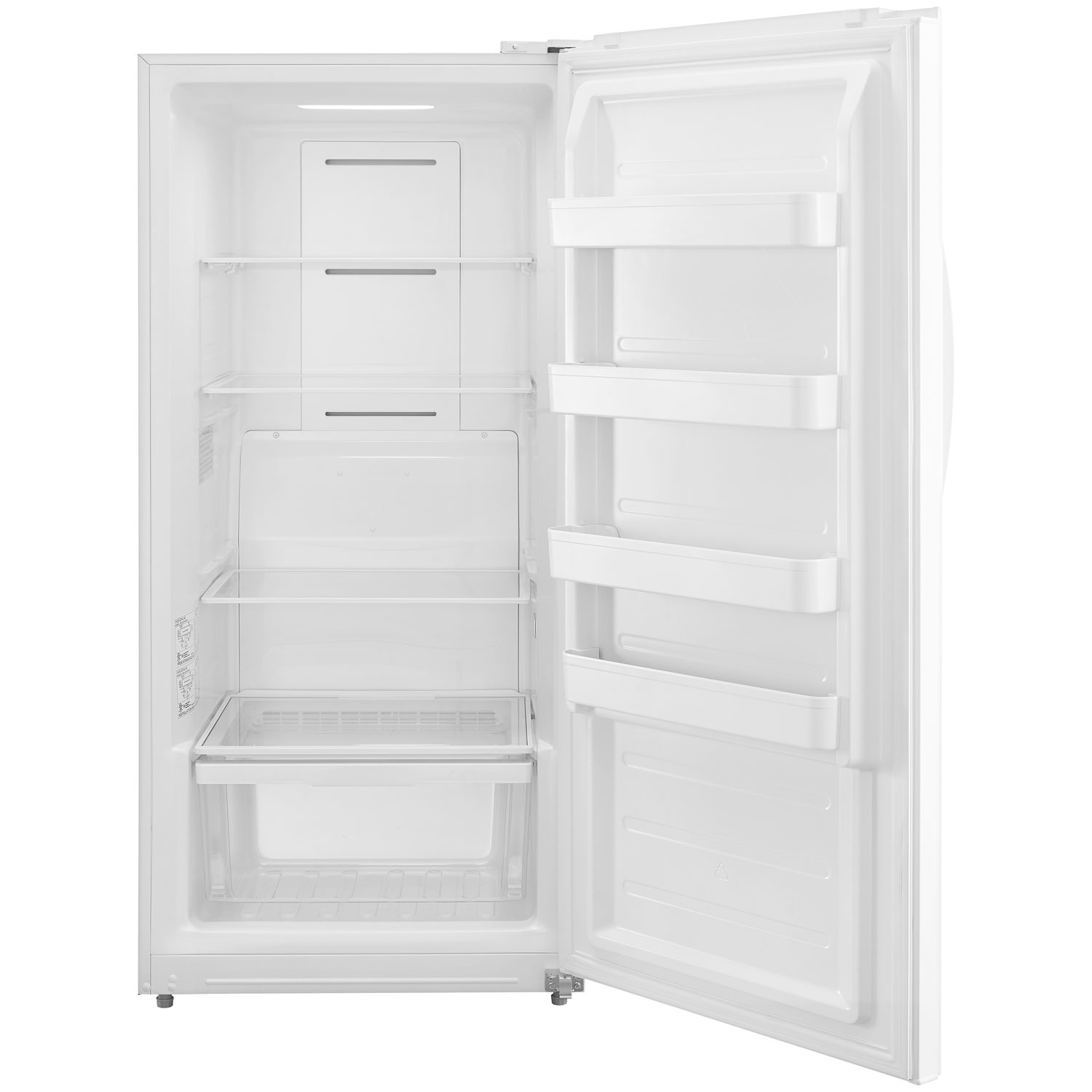 Insignia 13.8 Cu. Ft. Garage Ready Upright Convertible Freezer - White - Only at Best Buy