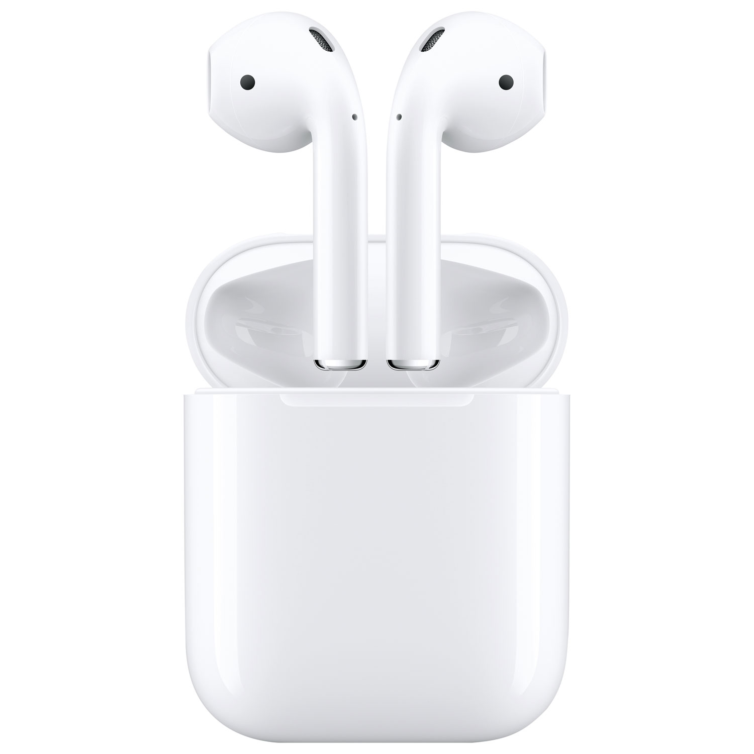 Apple AirPods (2nd generation) In-Ear True Wireless Earbuds - White
