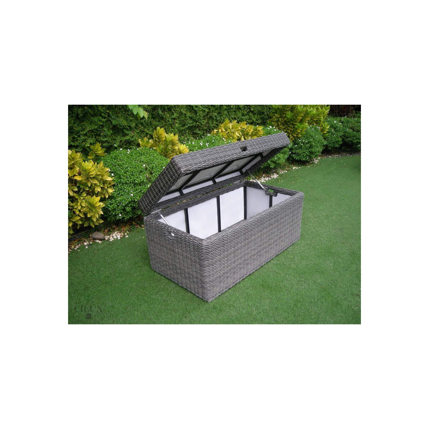 Cieux Marseille Outdoor Patio Grey Storage Trunk