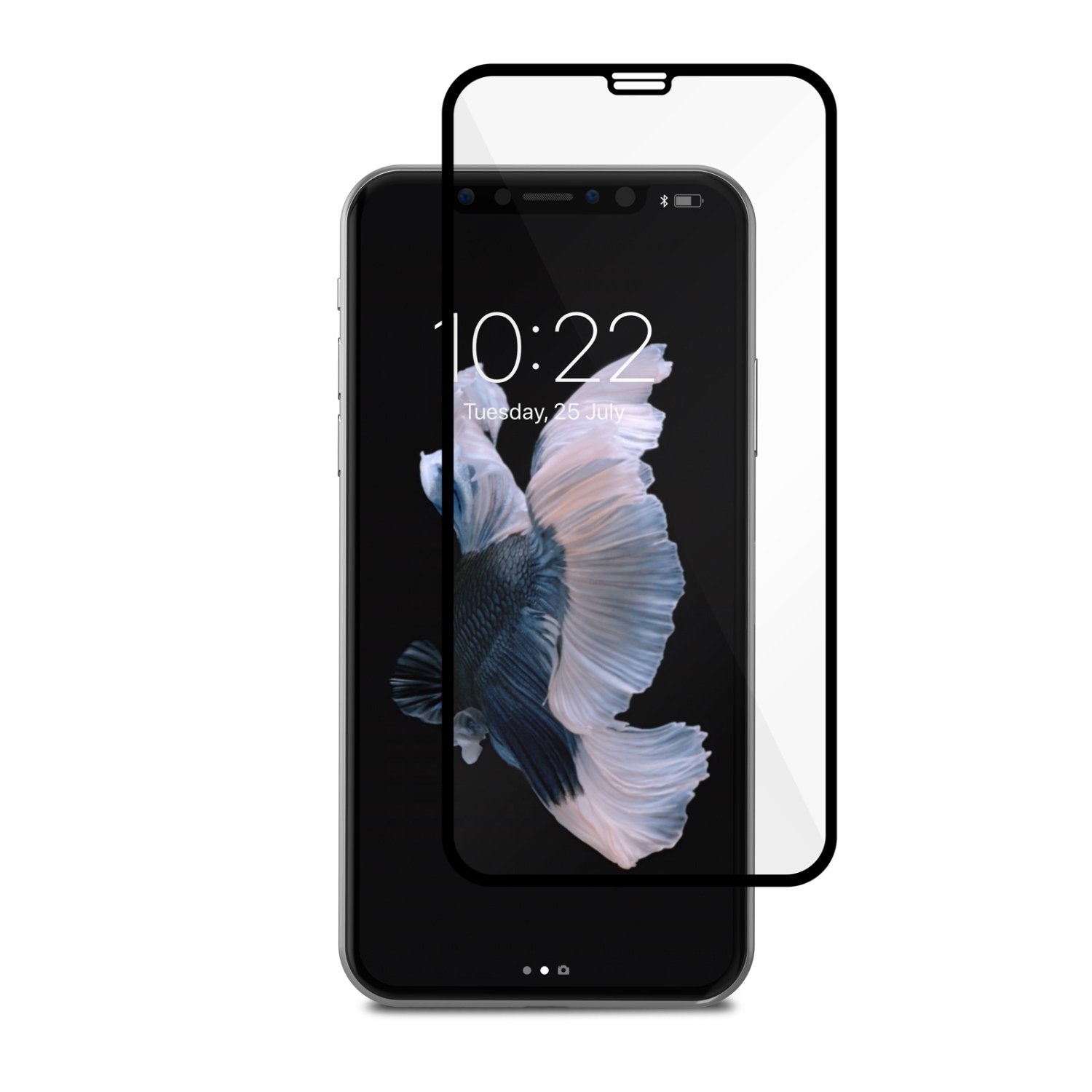 【CSmart】 Case Friendly 3D Curved Full Coverage Tempered Glass Screen Protector for iPhone Xs Max / 11 Pro Max, Black