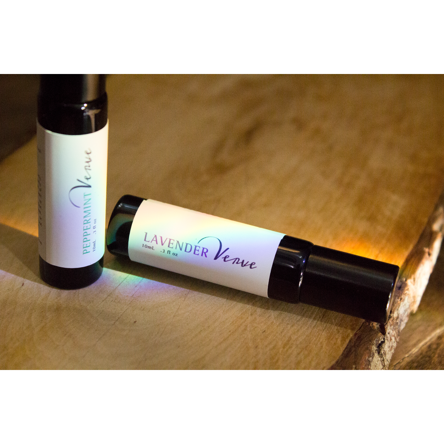 Floraverve Top 3 huiles essentielles Roll-On Verve, 3 x 10 ml, menthe poivrée, lavande et encens