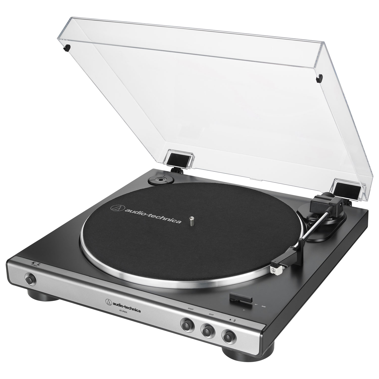 Tourne-disque à entraînement par courroie AT-LP60X-GM d'Audio Technica