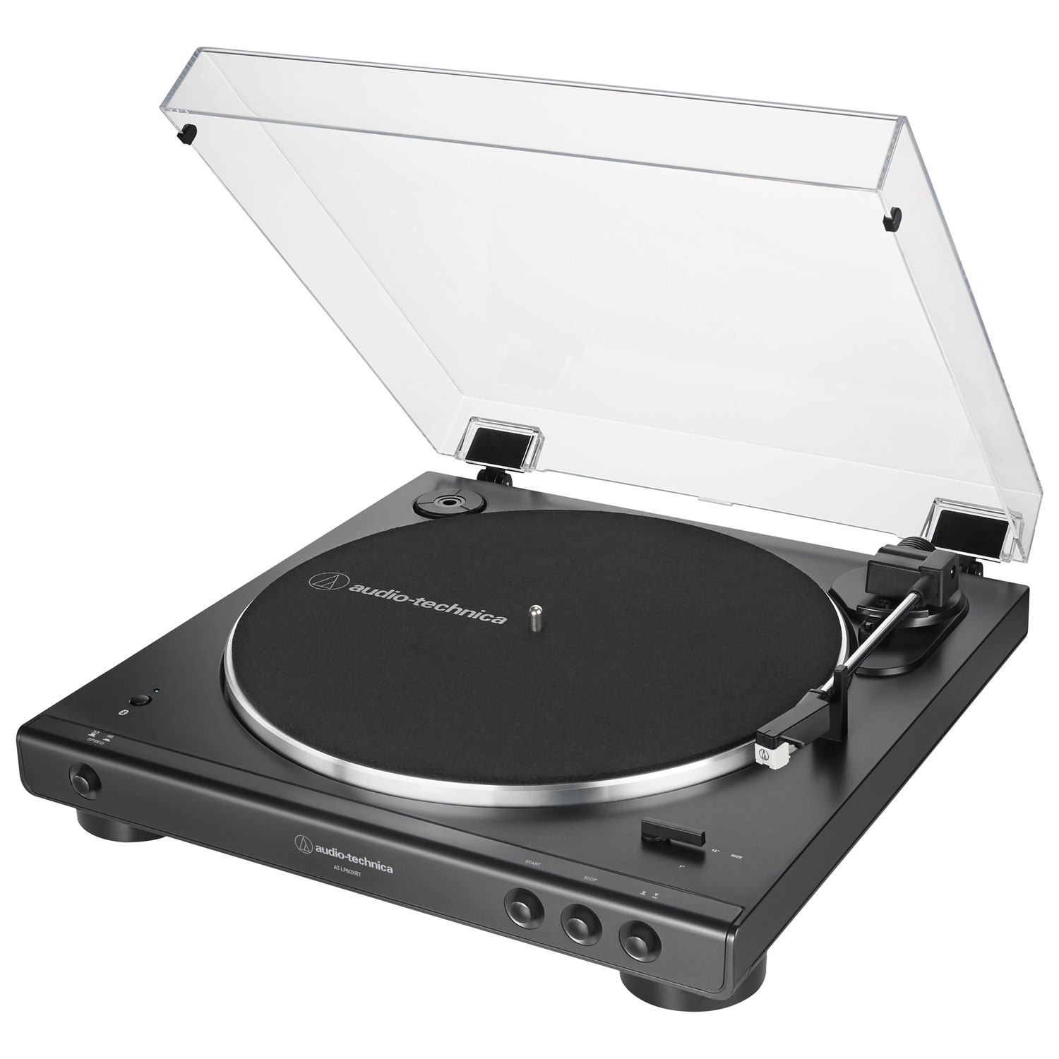 Tourne-disque à entraînement par courroie AT-LP60XBT-BK d'Audio Technica