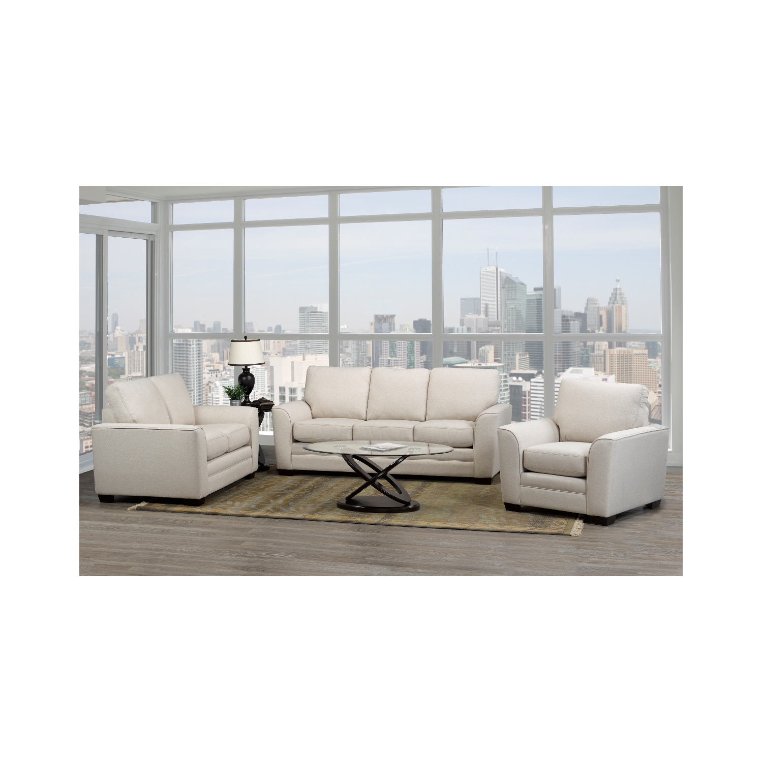 Canadian Sofa Distributions 'Alexander' Beige Fabric Chair