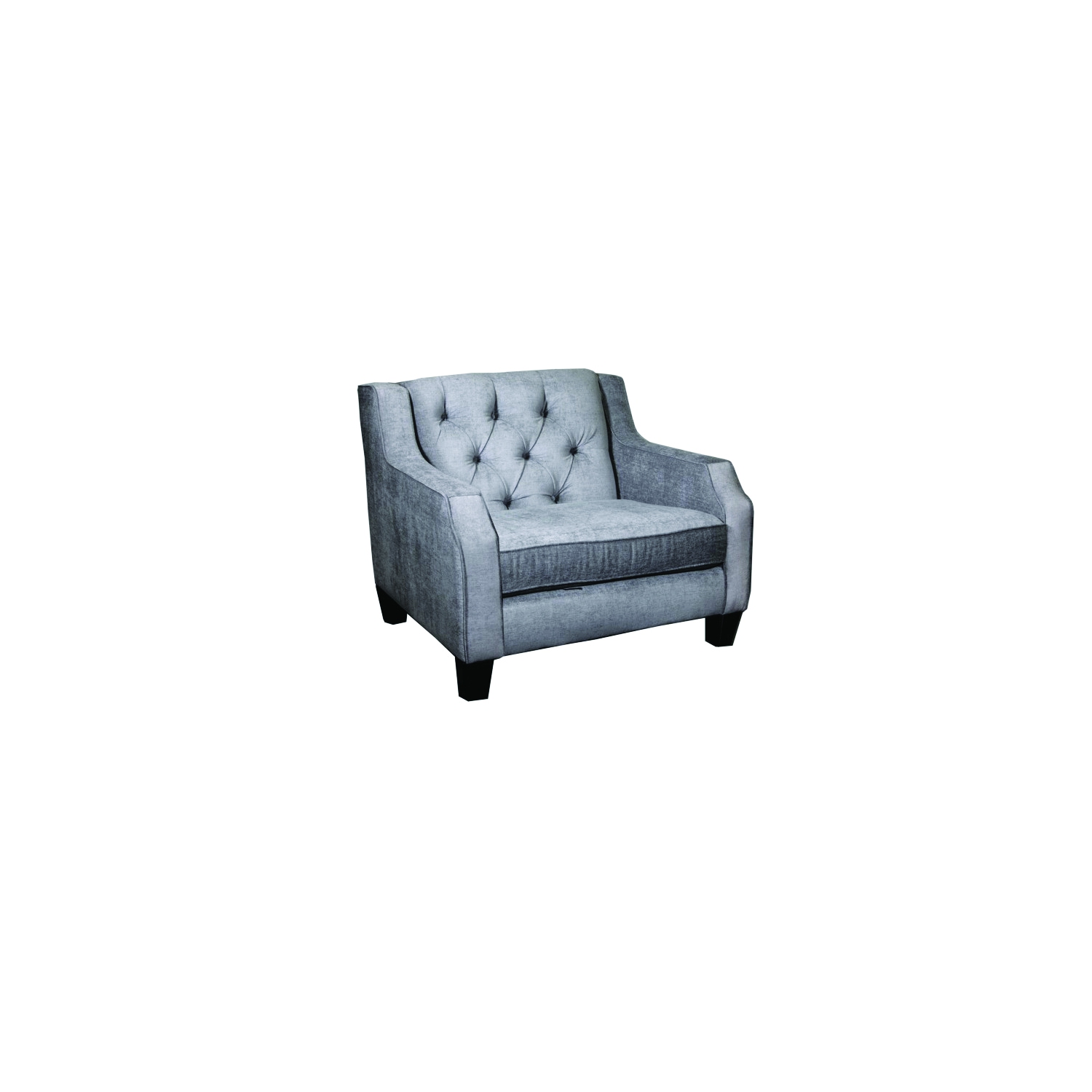 Canadian Sofa Distributions 'Theo' Grey Fabric Chair