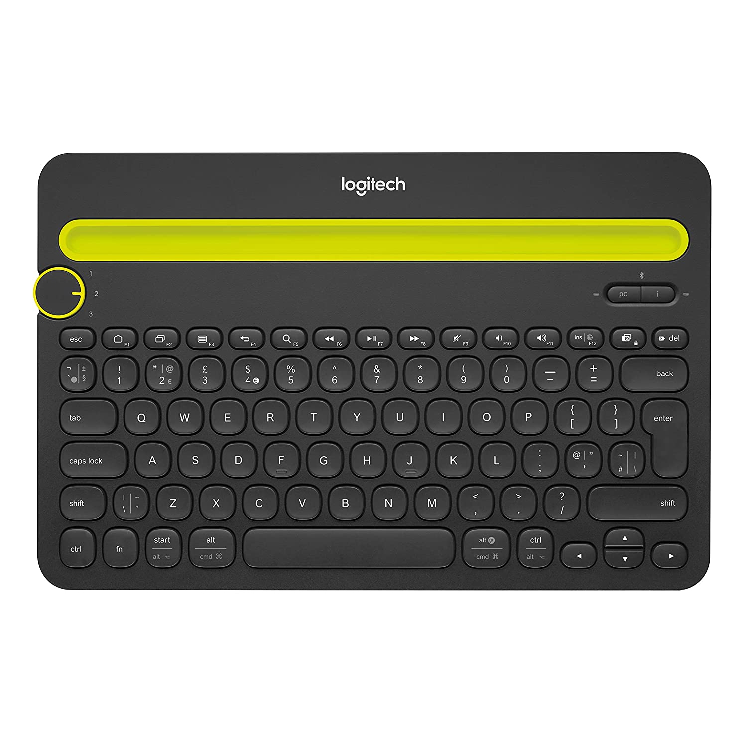 Refurbished (Good) - Logitech K480 Bluetooth Multi-Device Keyboard