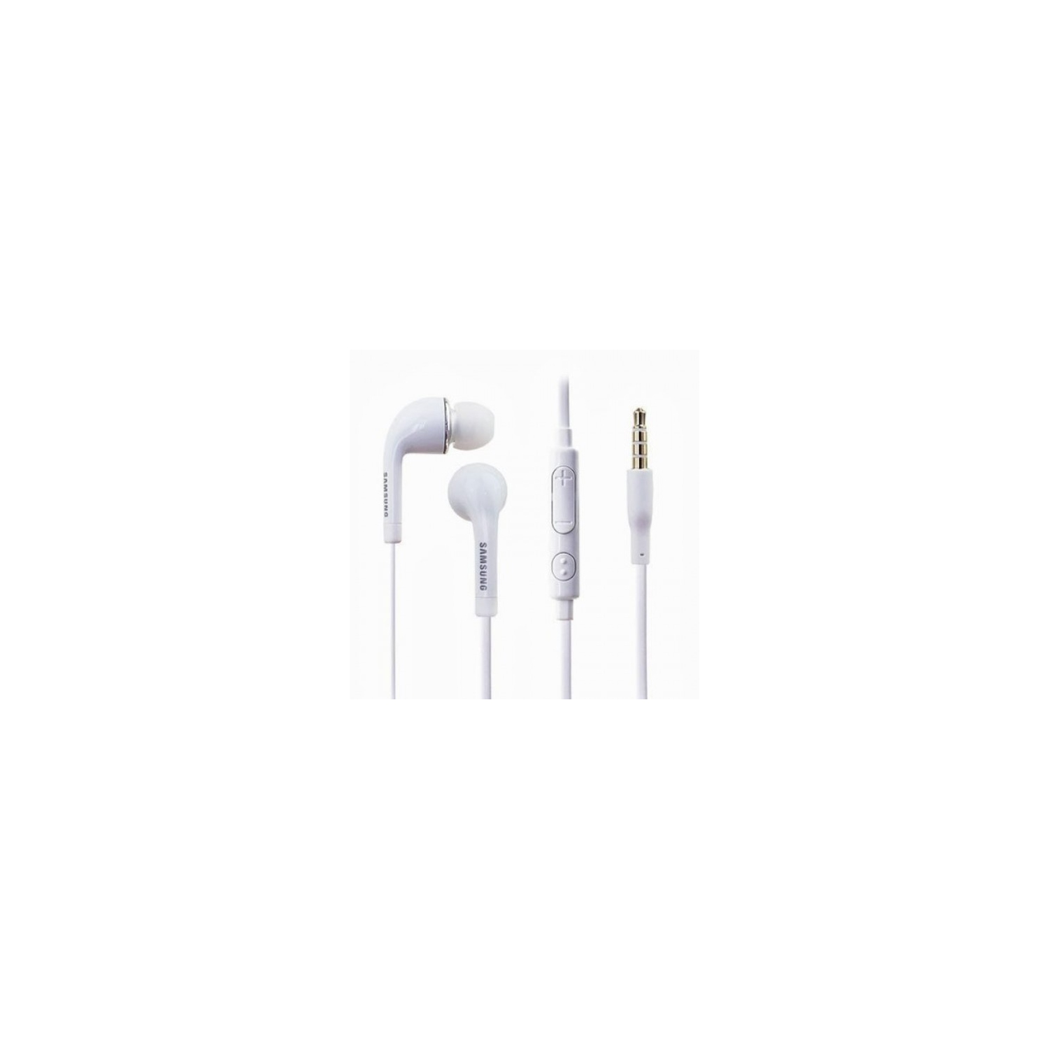 Stereo Headsets Headphones Earphones & Mic for Samsung Galaxy S4, White