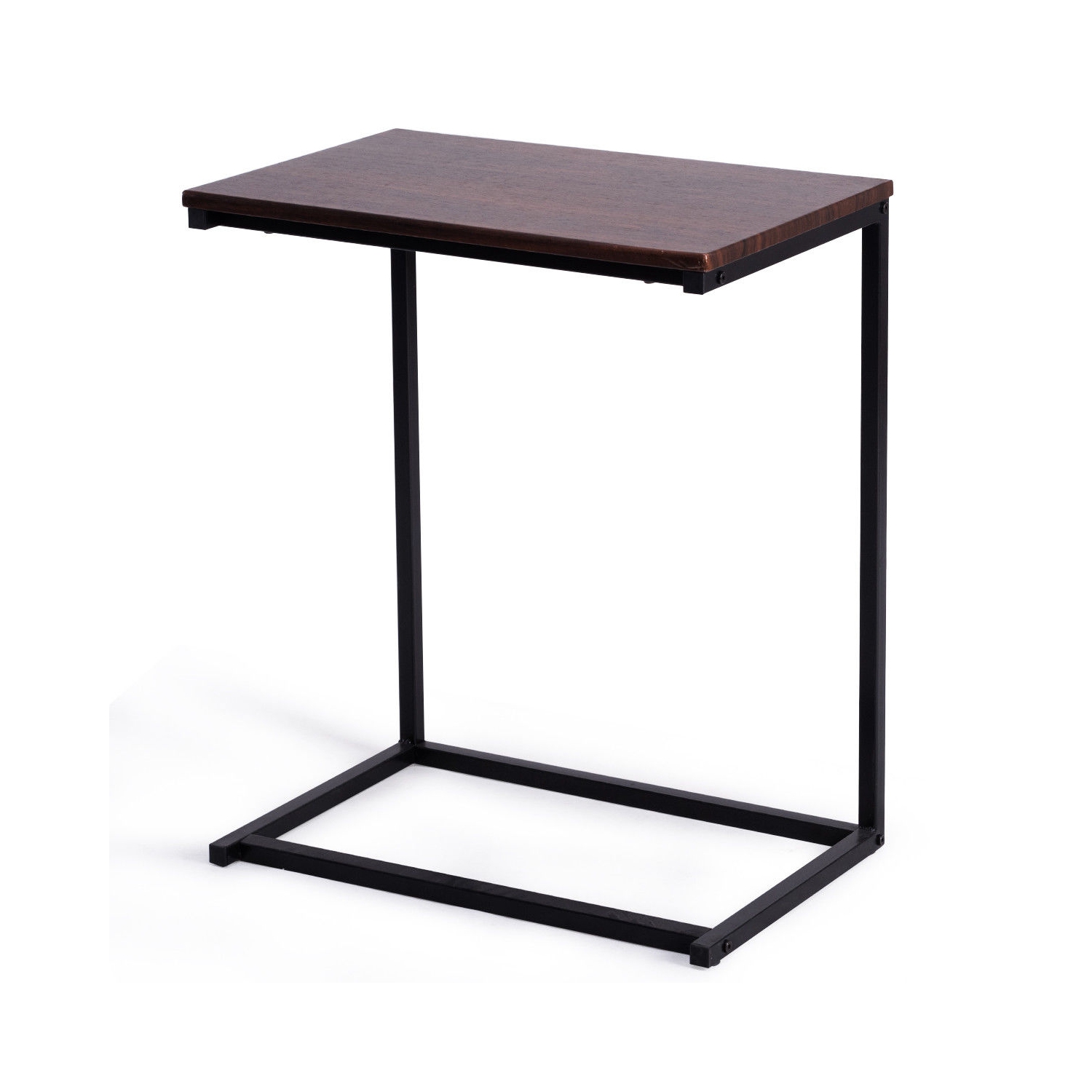 Gymax 26'' Laptop Holder Sofa Side End Table C Table Home Office Furniture