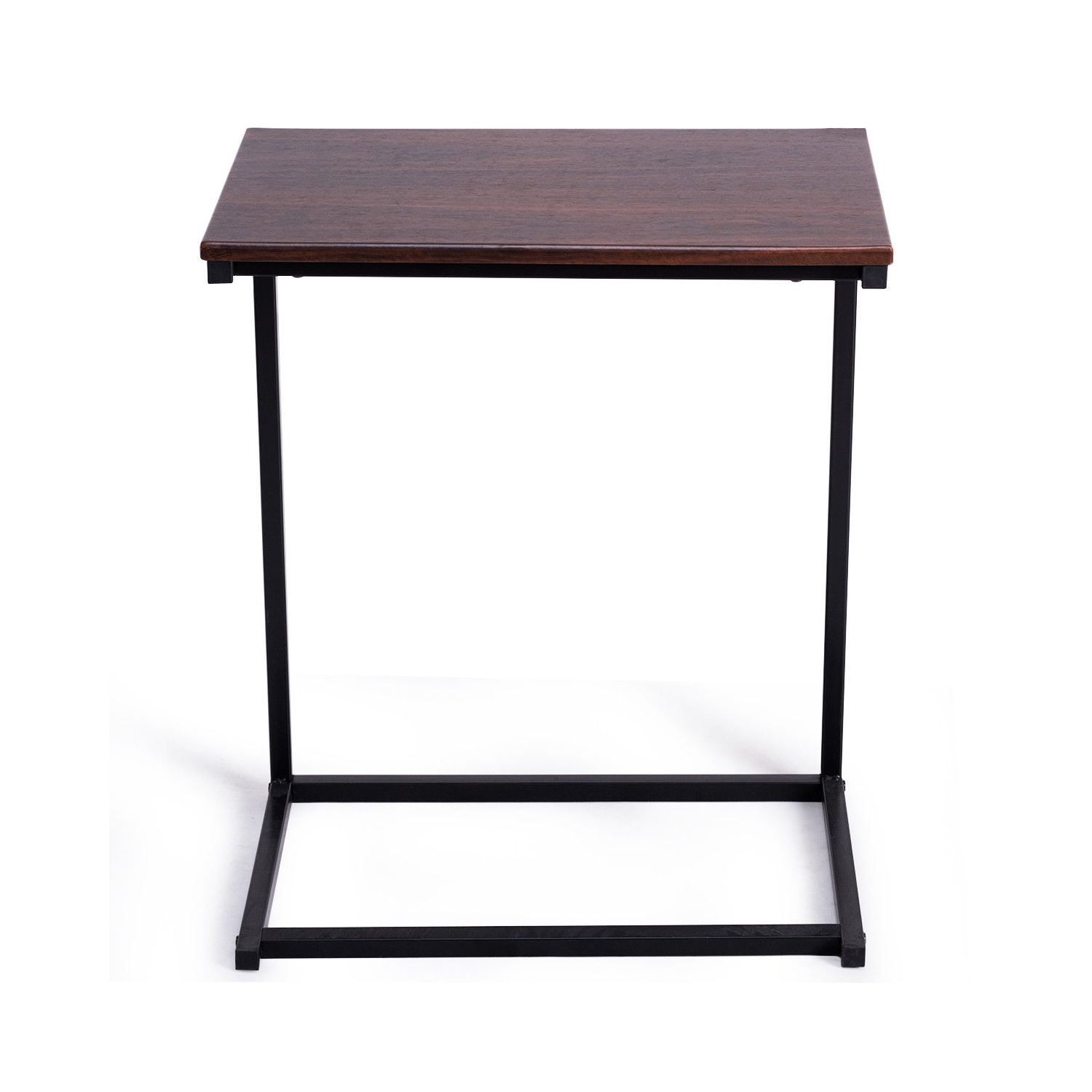 Gymax 26'' Laptop Holder Sofa Side End Table C Table Home Office Furniture