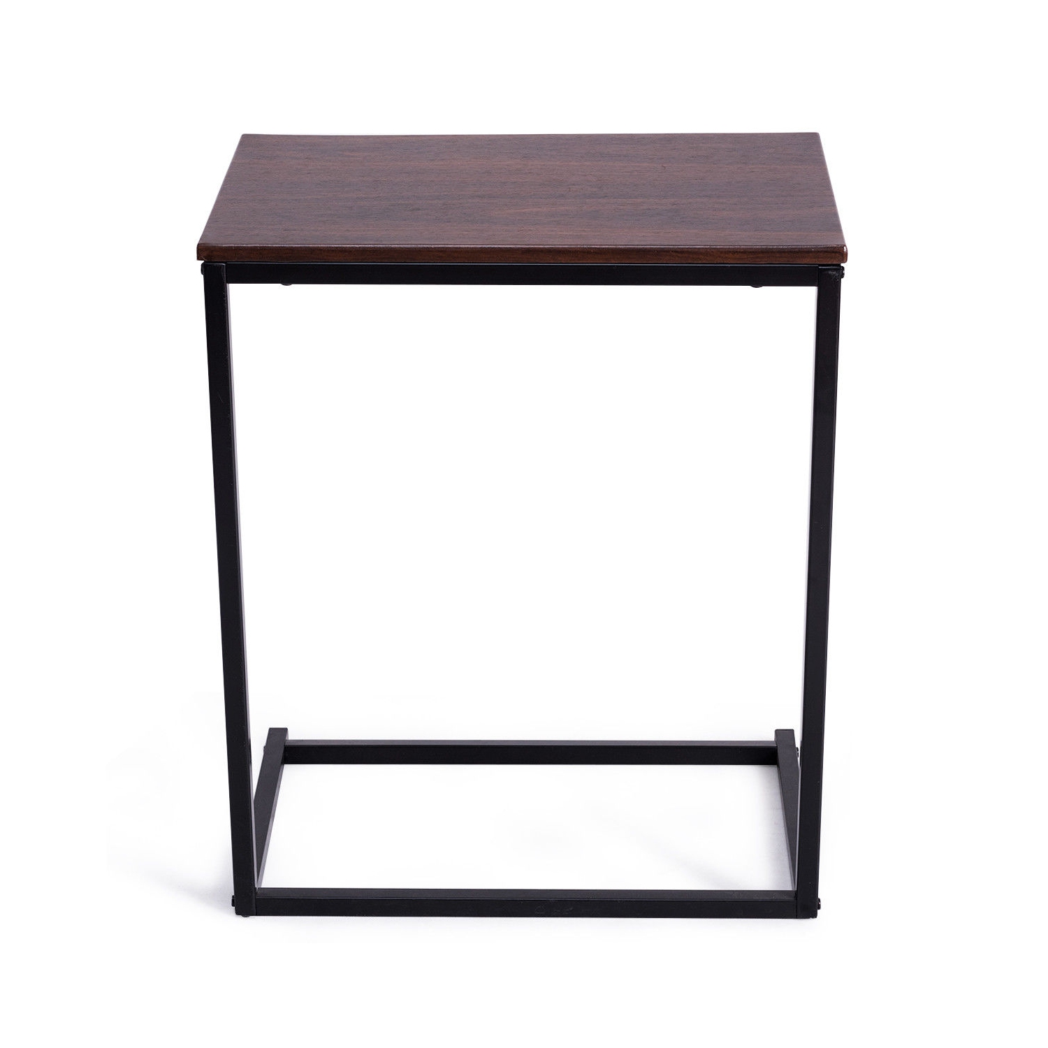 Gymax 26'' Laptop Holder Sofa Side End Table C Table Home Office Furniture