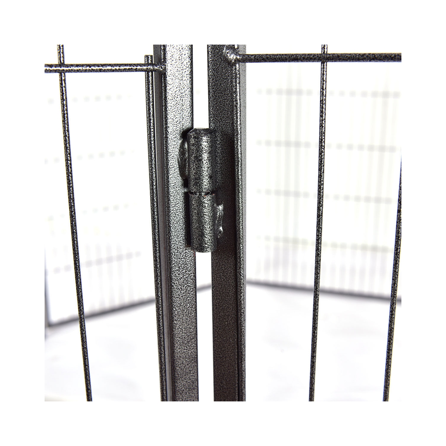 Gymax 48'' 8 Panel Pet Puppy Dog Playpen Door Exercise Kennel Fence Metal