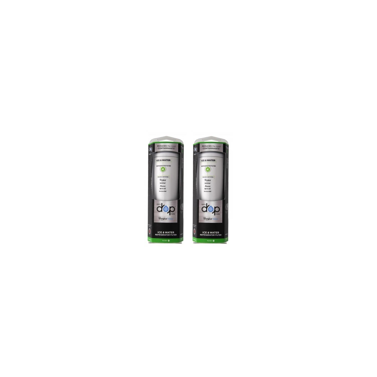 Whirlpool Everydrop-EDR4RXD1B Water Filter 2 PACK