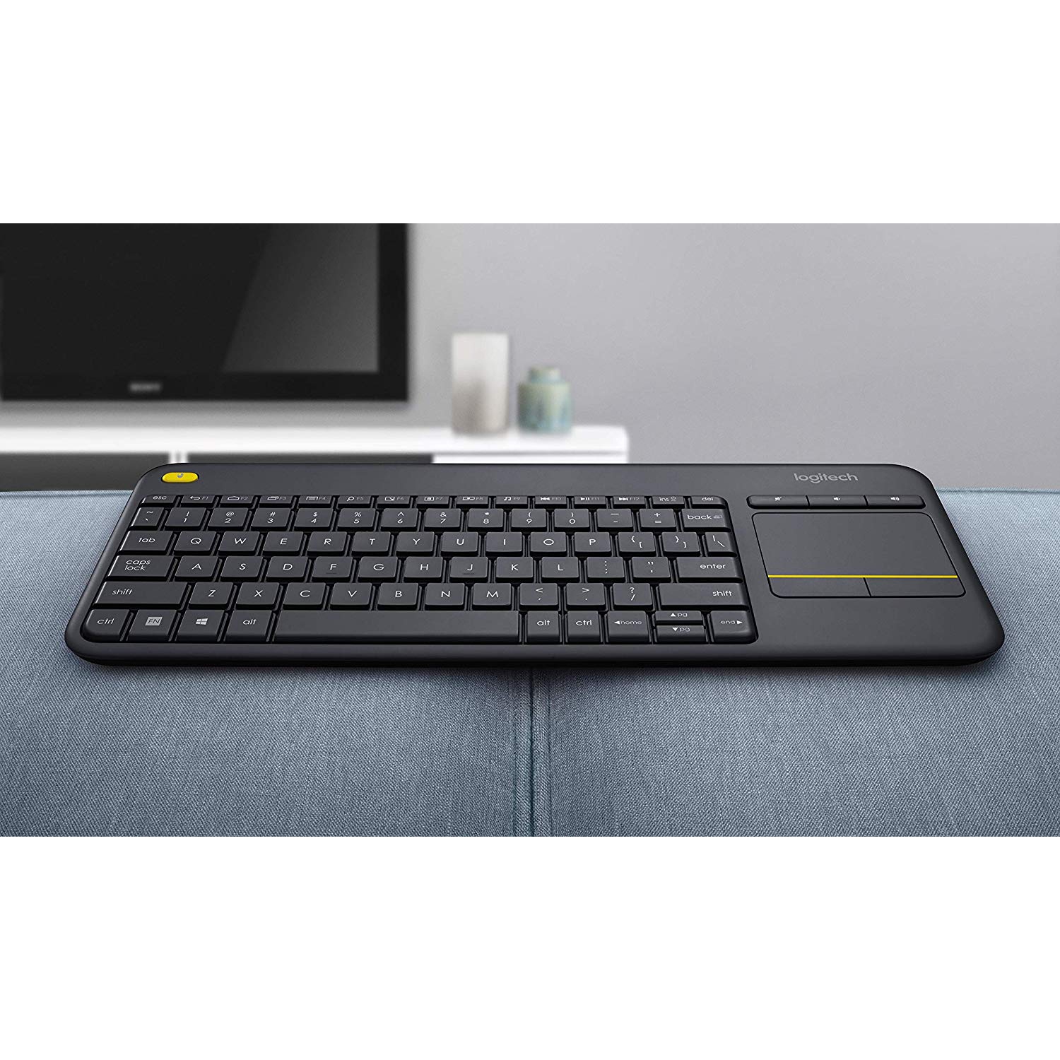Logitech K400 Plus Wireless Touch Keyboard