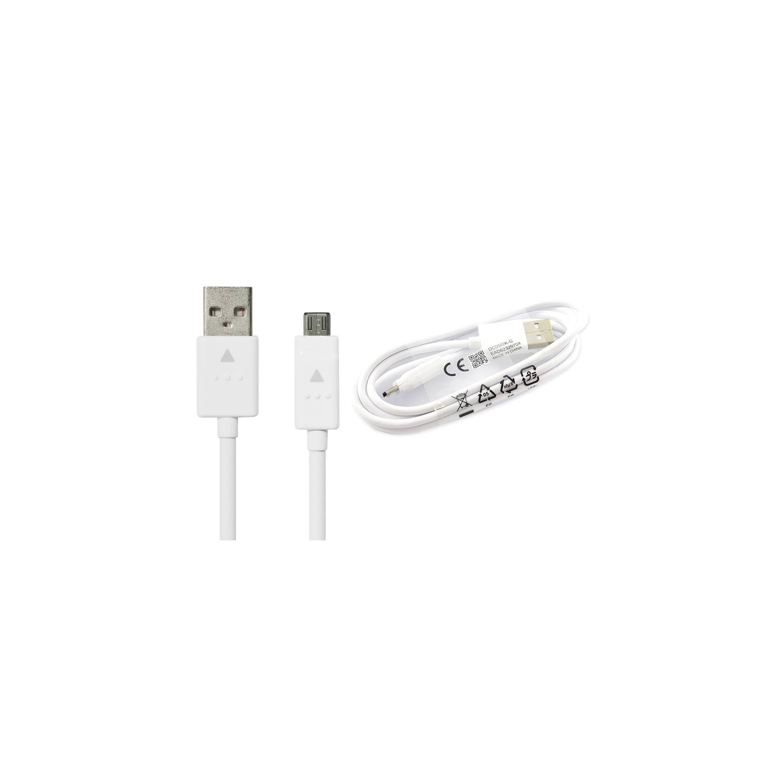 LG 3.3Ft/1M Micro USB Data Charge Cable for LG G2 / G3 / G4 / G Flex / Nexus 4 / Nexus 5, White