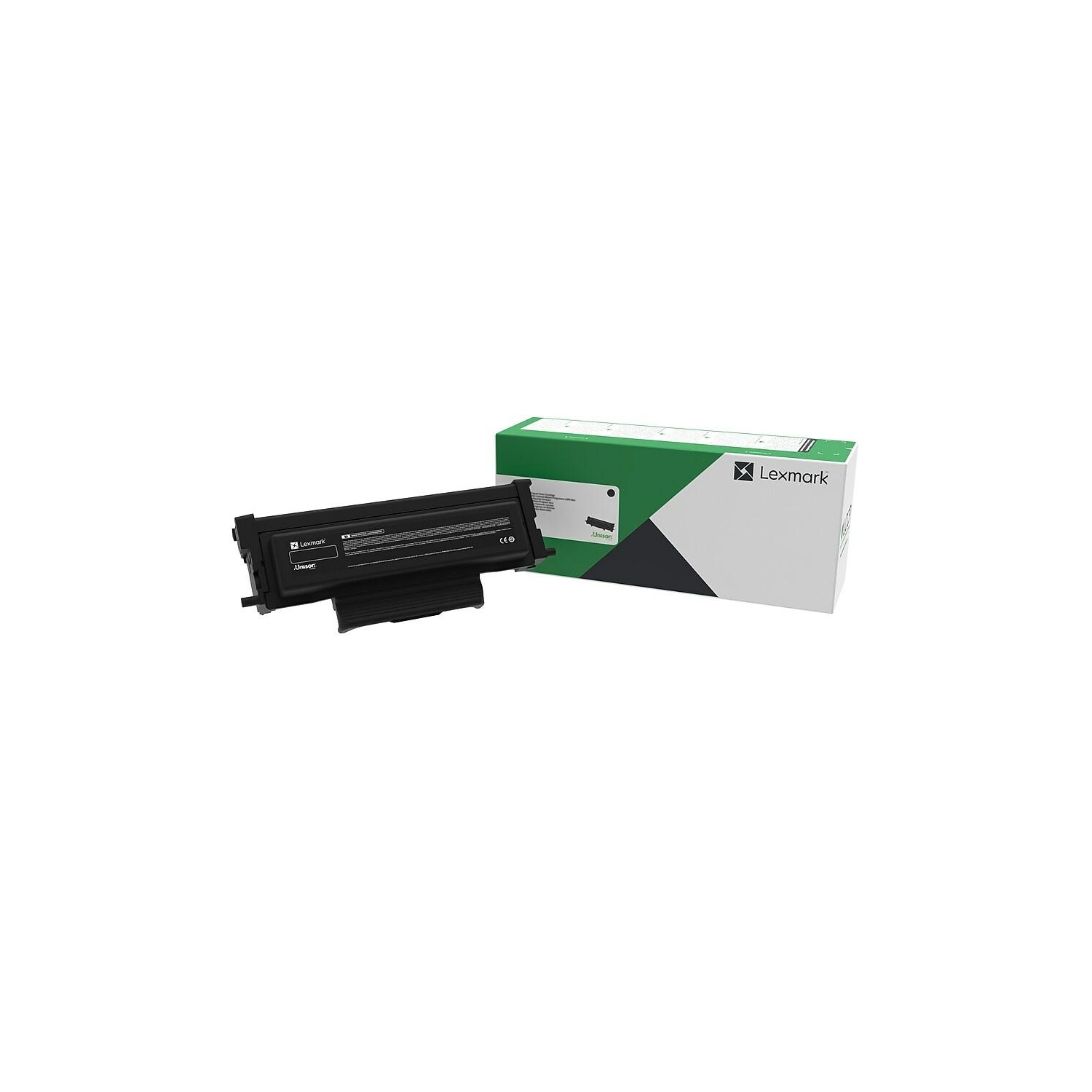 Lexmark B221H00 Black High Yield Return Program Toner Catridge, Gray/White