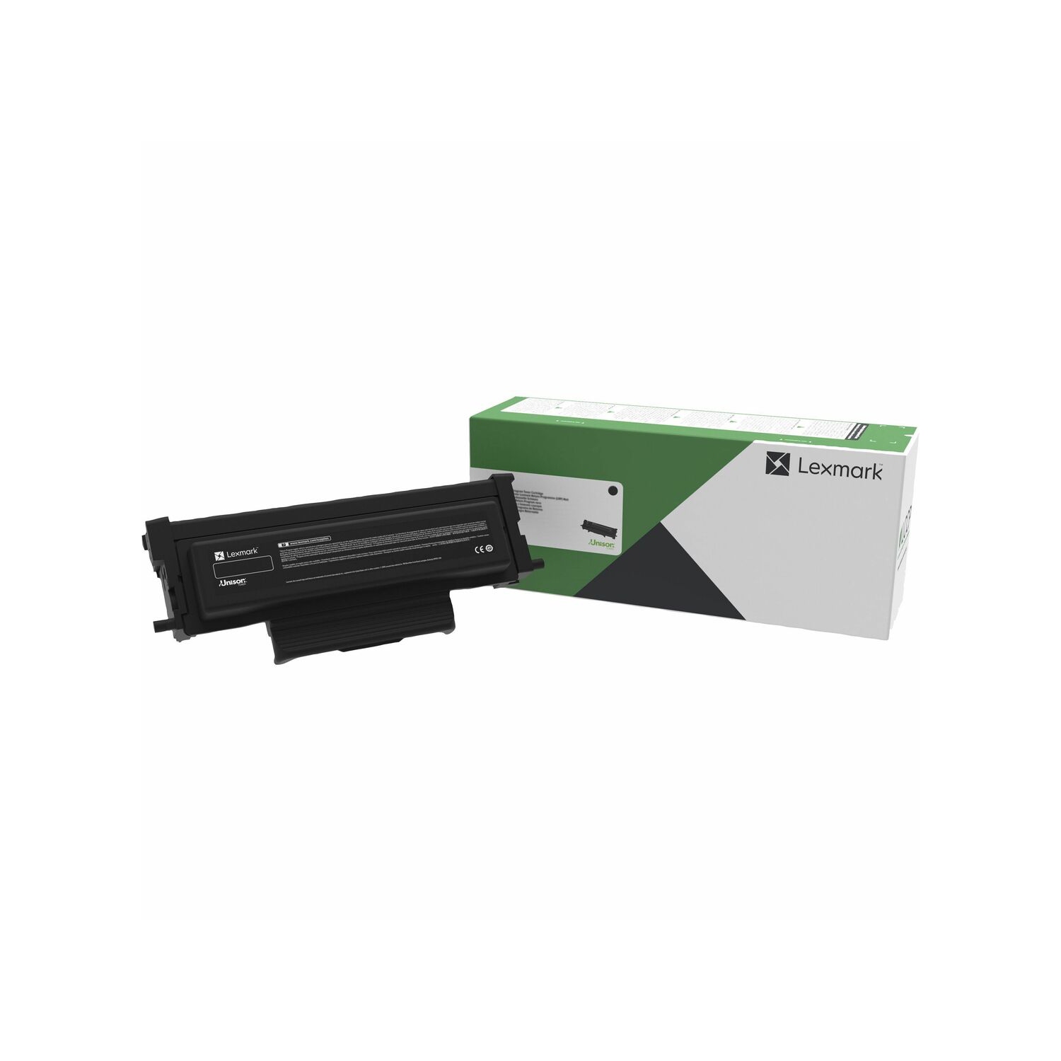 Lexmark B221H00 Black High Yield Return Program Toner Catridge, Gray/White