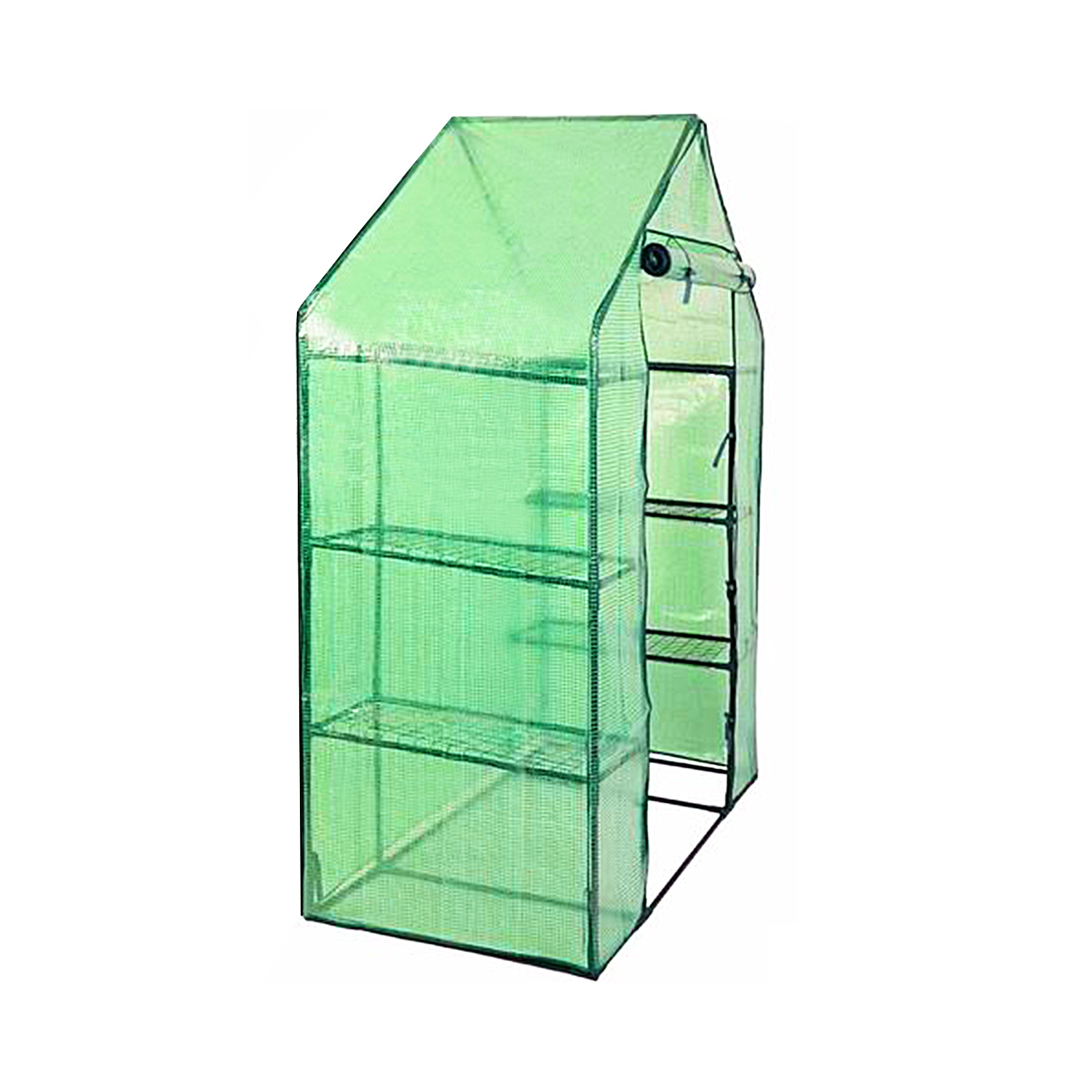 Mini serre portable de plein air avec 4 niveaux de 8 étagères