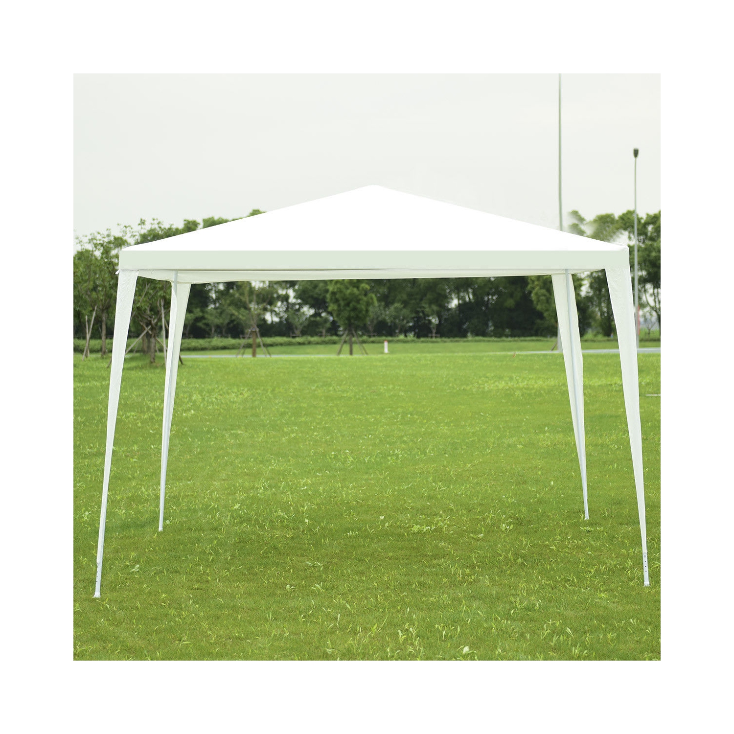 Costway 10'x10' Heavy duty Party Tent Canopy Gazebo Patio Wedding Events