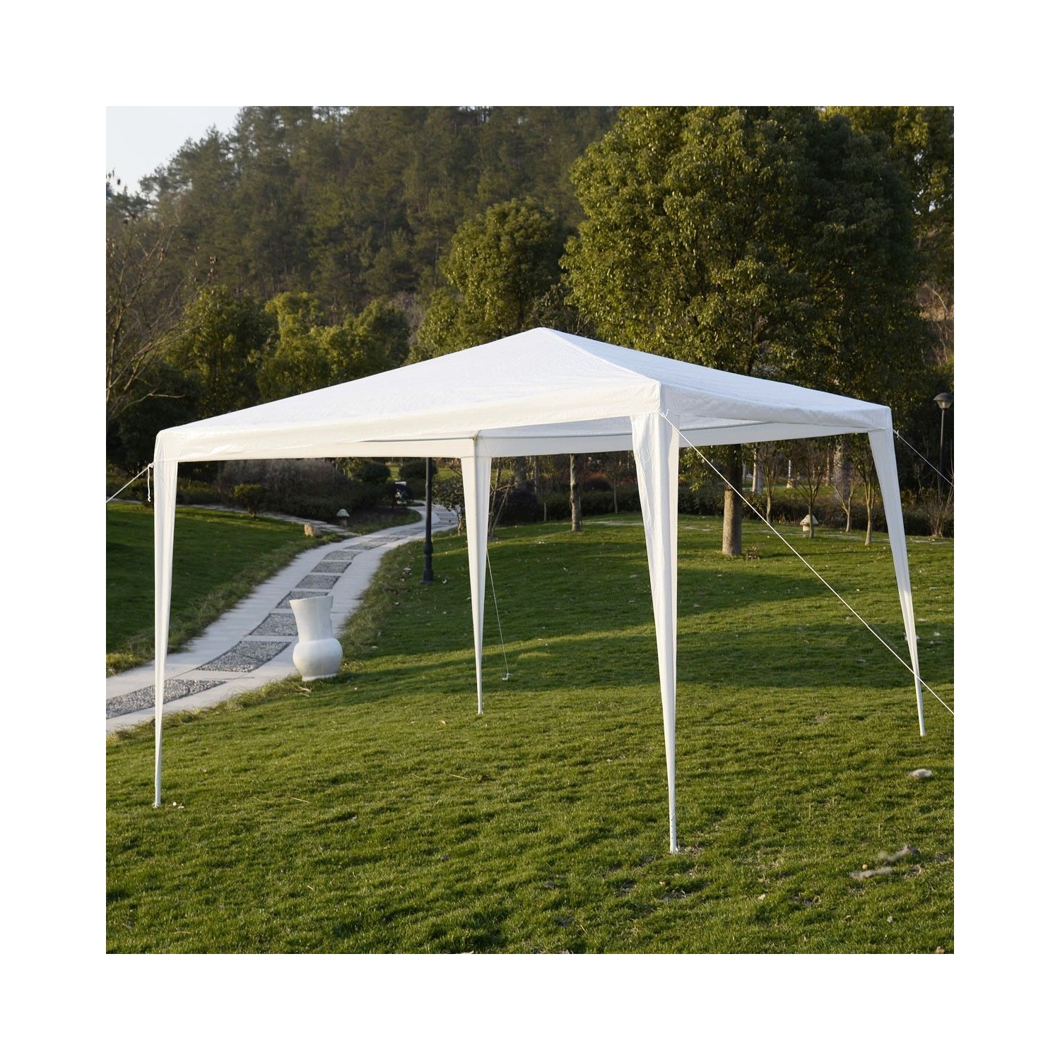 Costway 10'x10' Heavy duty Party Tent Canopy Gazebo Patio Wedding Events