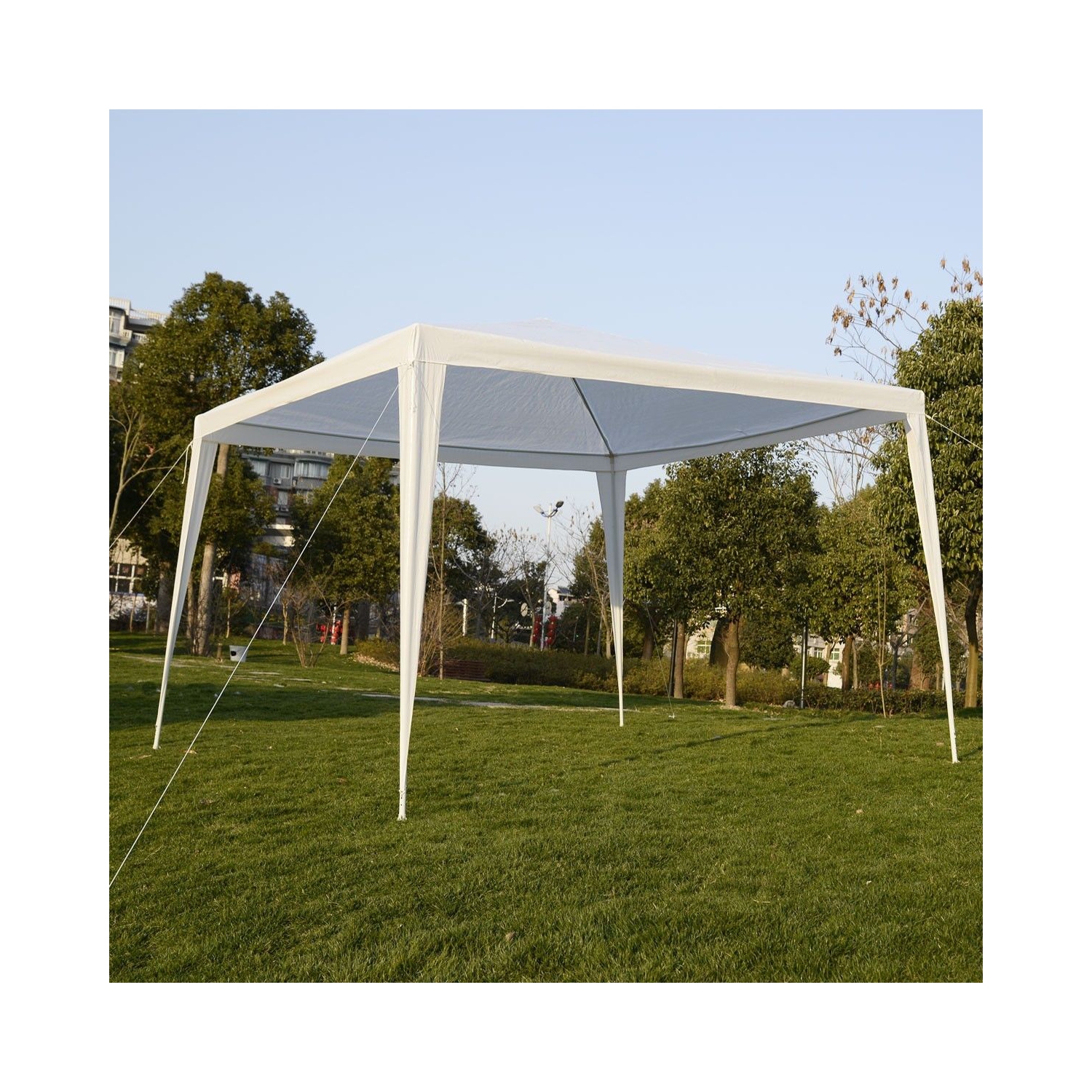 Costway 10'x10' Heavy duty Party Tent Canopy Gazebo Patio Wedding Events