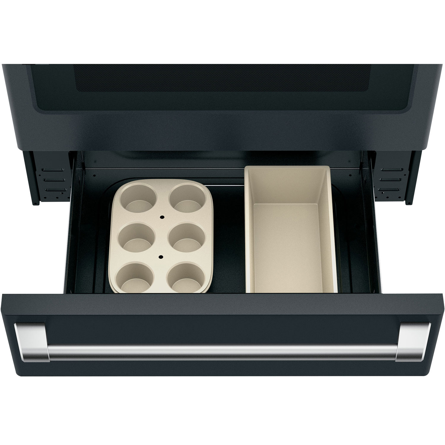 Café 30" 5.6 Cu. Ft. Self-Clean Convection 6-Burner Slide-In Gas Range - Black