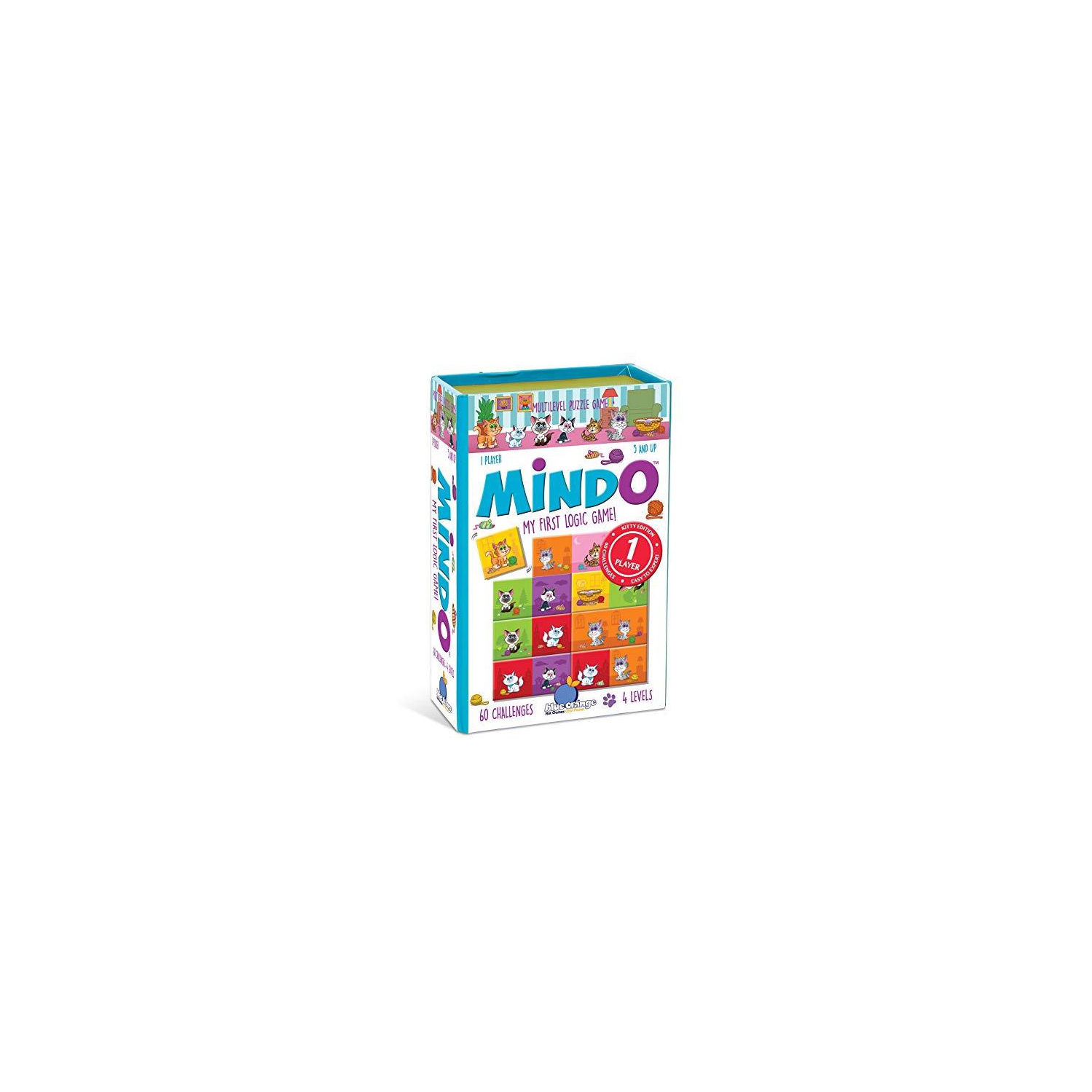 Blue Orange Games - BO06506 | Mindo My First Logic Game - Kitten Edition