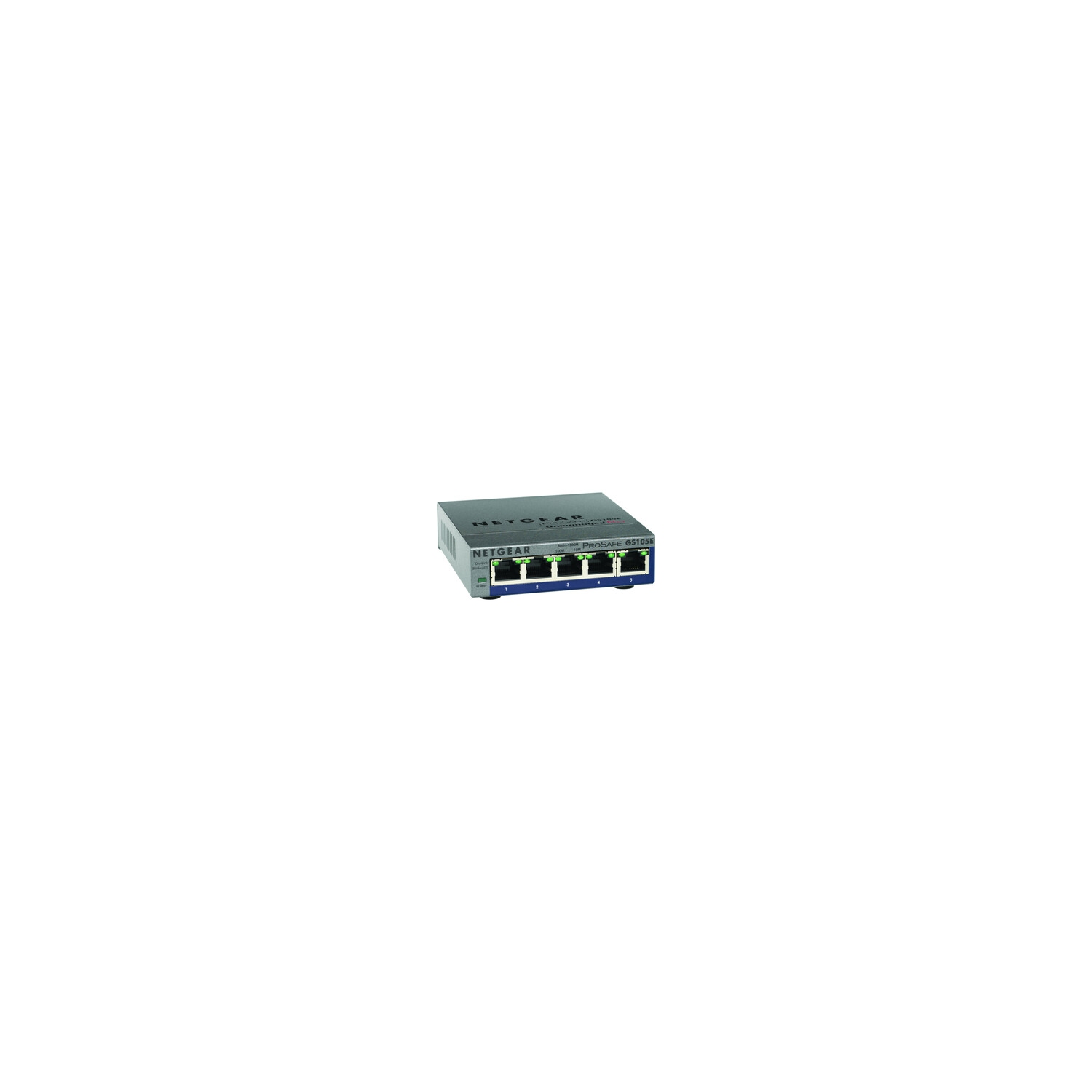 Netgear ProSafe Plus Switch, 5-Port Gigabit Ethernet