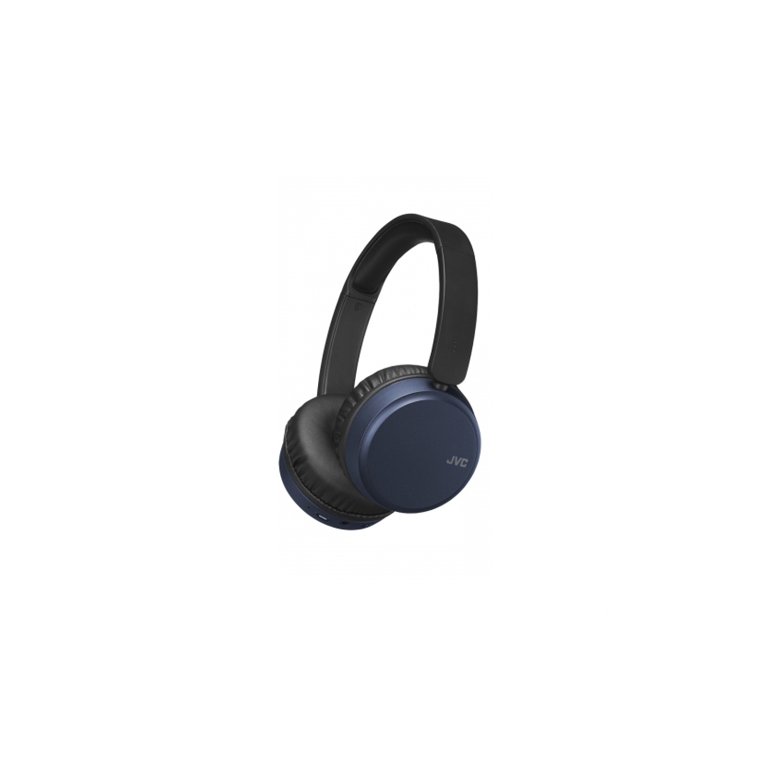 JVC S65BN Bluetooth/Noise Cancelling Lightweight On-Ear Headphone with Mic & Remote(Blue)