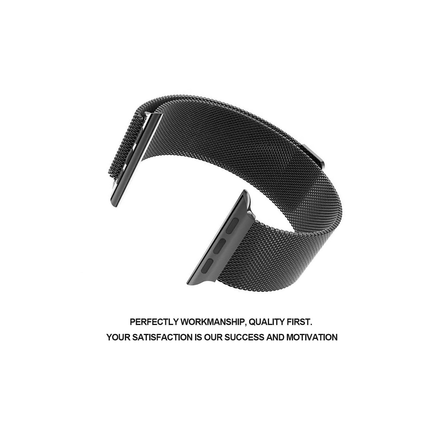 Mesh Loop for Apple Watch Band Stainless Steel Magnetic Strap for iWatch Ultra 2, 3 SE3 Series 11 10 9 8 7 6 5 4 3 2 1, Women Men 42mm 44mm 45mm 46mm