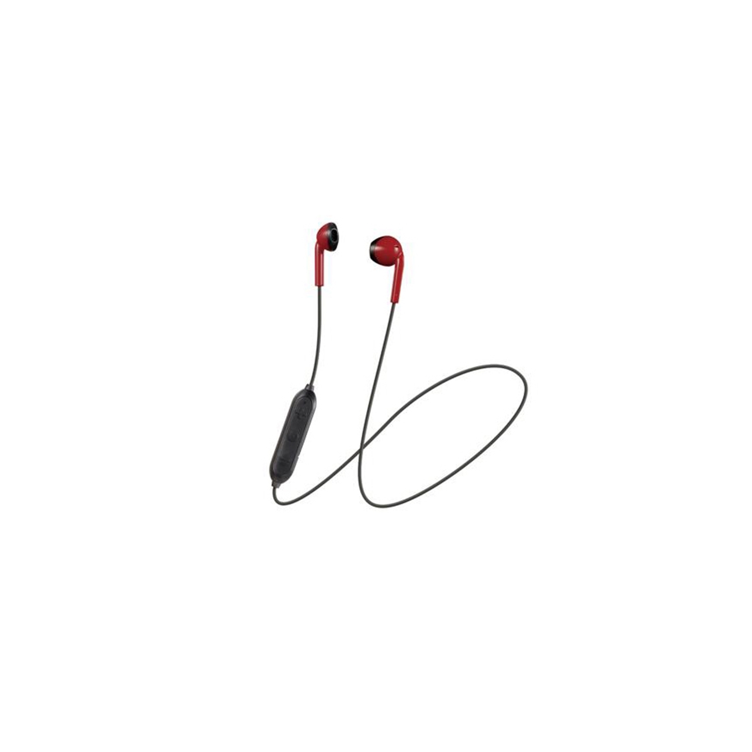 JVC F19BT Wireless Bluetooth Earbuds with Mic & Remote(Red/Black)
