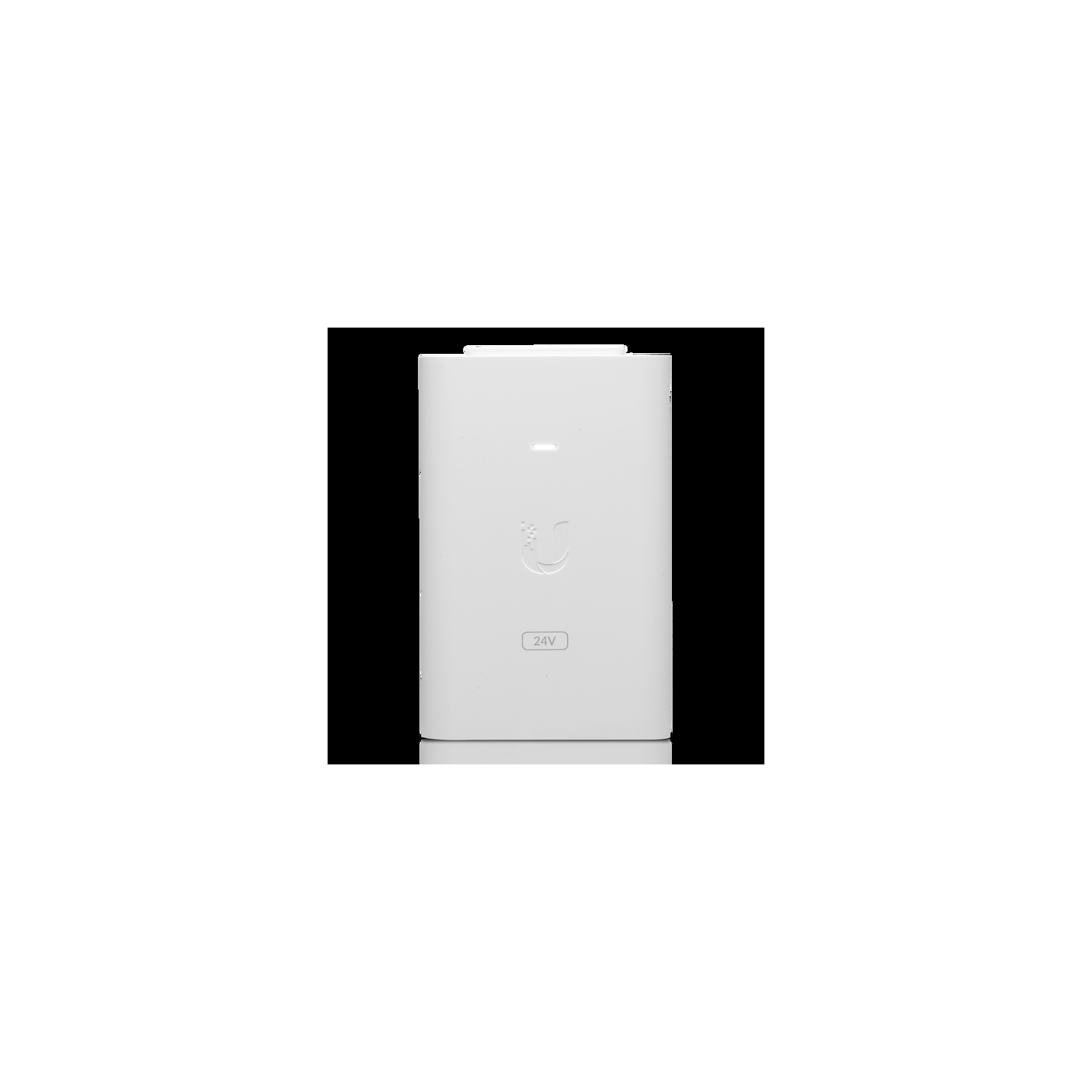 Ubiquiti 24-volt DC 12-watt Gigabit PoE Adapter - White