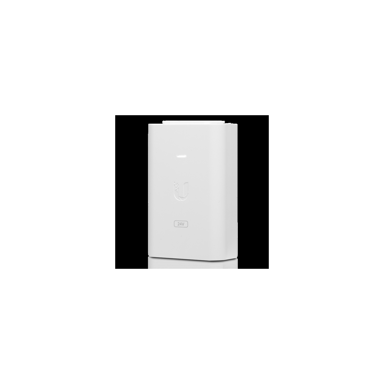 Ubiquiti 24-volt DC 12-watt Gigabit PoE Adapter - White