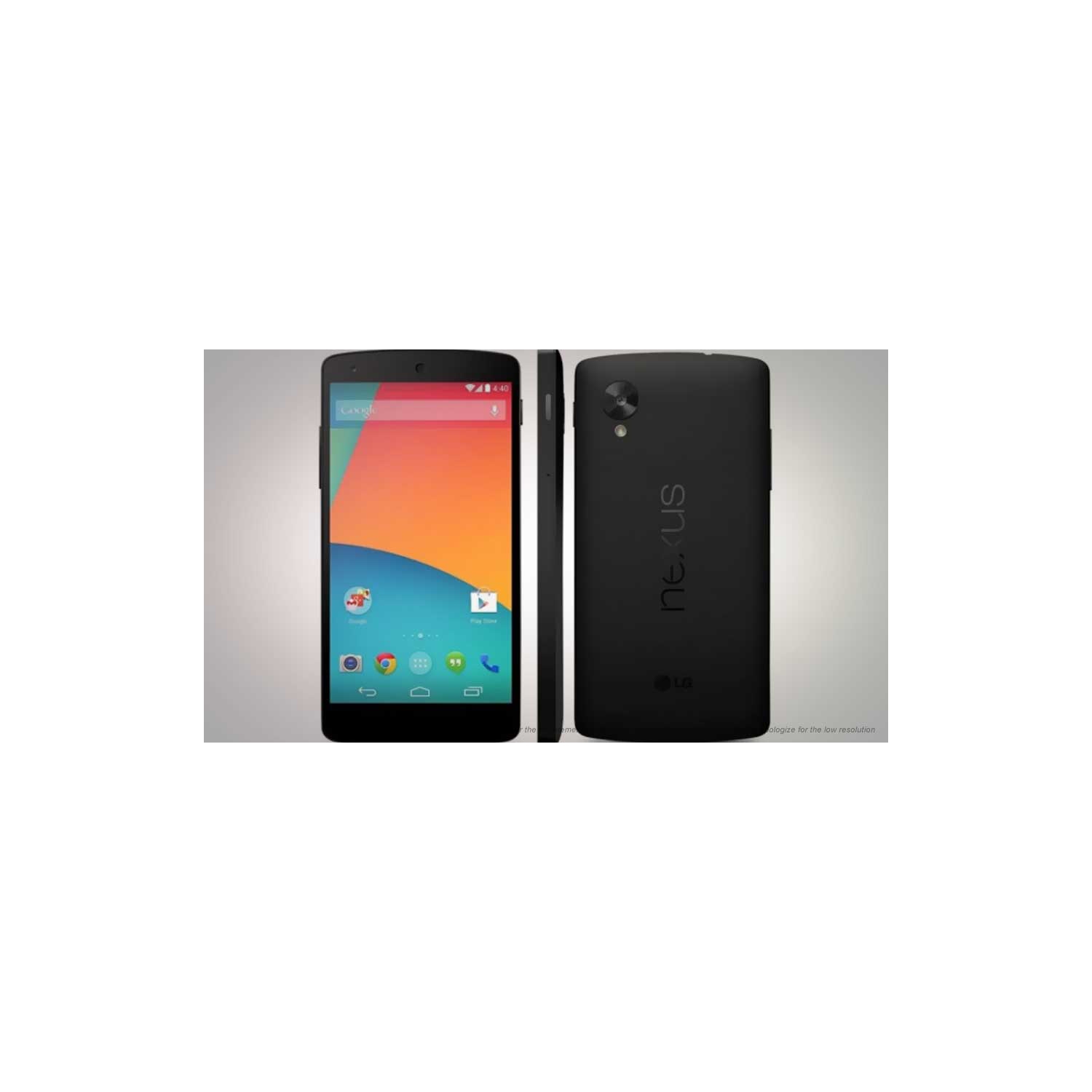 Refurbished (Good) - LG Nexus 5, 16GB + 2GB RAM - -Black