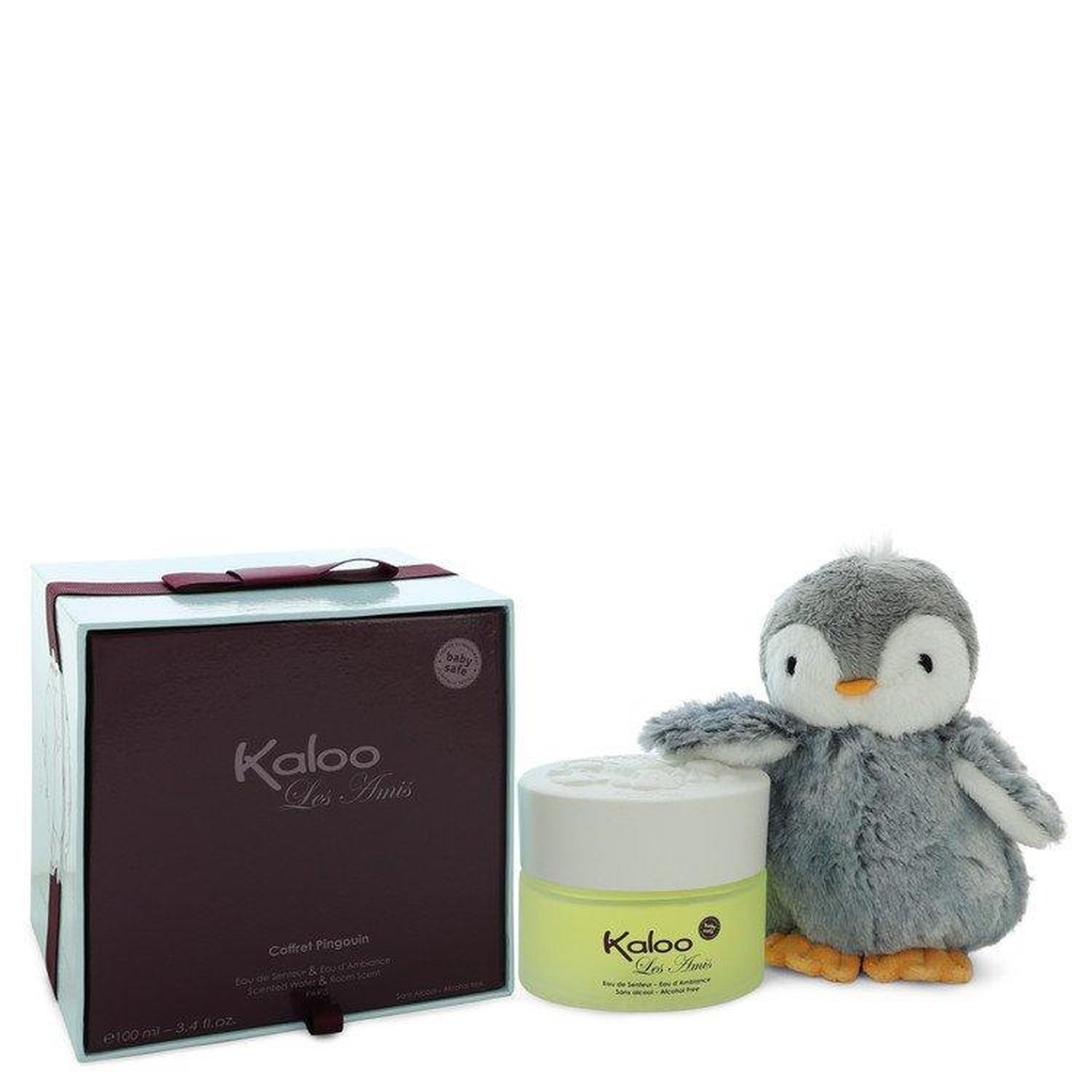 Kaloo Les Amis by Kaloo Alcohol Free Eau D'ambiance Spray + Free Penguin Soft Toy (Men) 3.4 oz