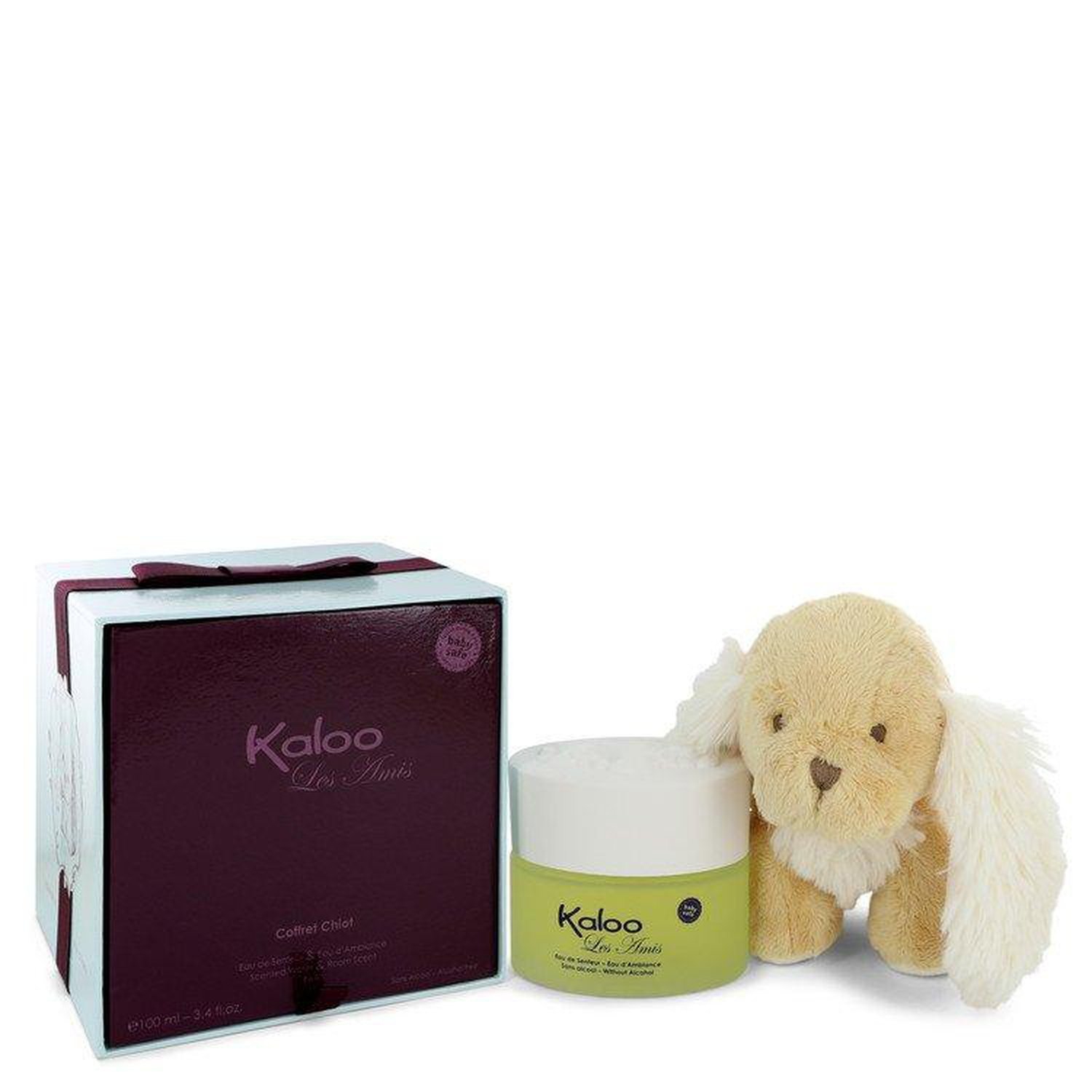 Kaloo Les Amis by Kaloo Eau De Senteur Spray / Room Fragrance Spray (Alcohol Free) + Free Fluffy Puppy (Men)